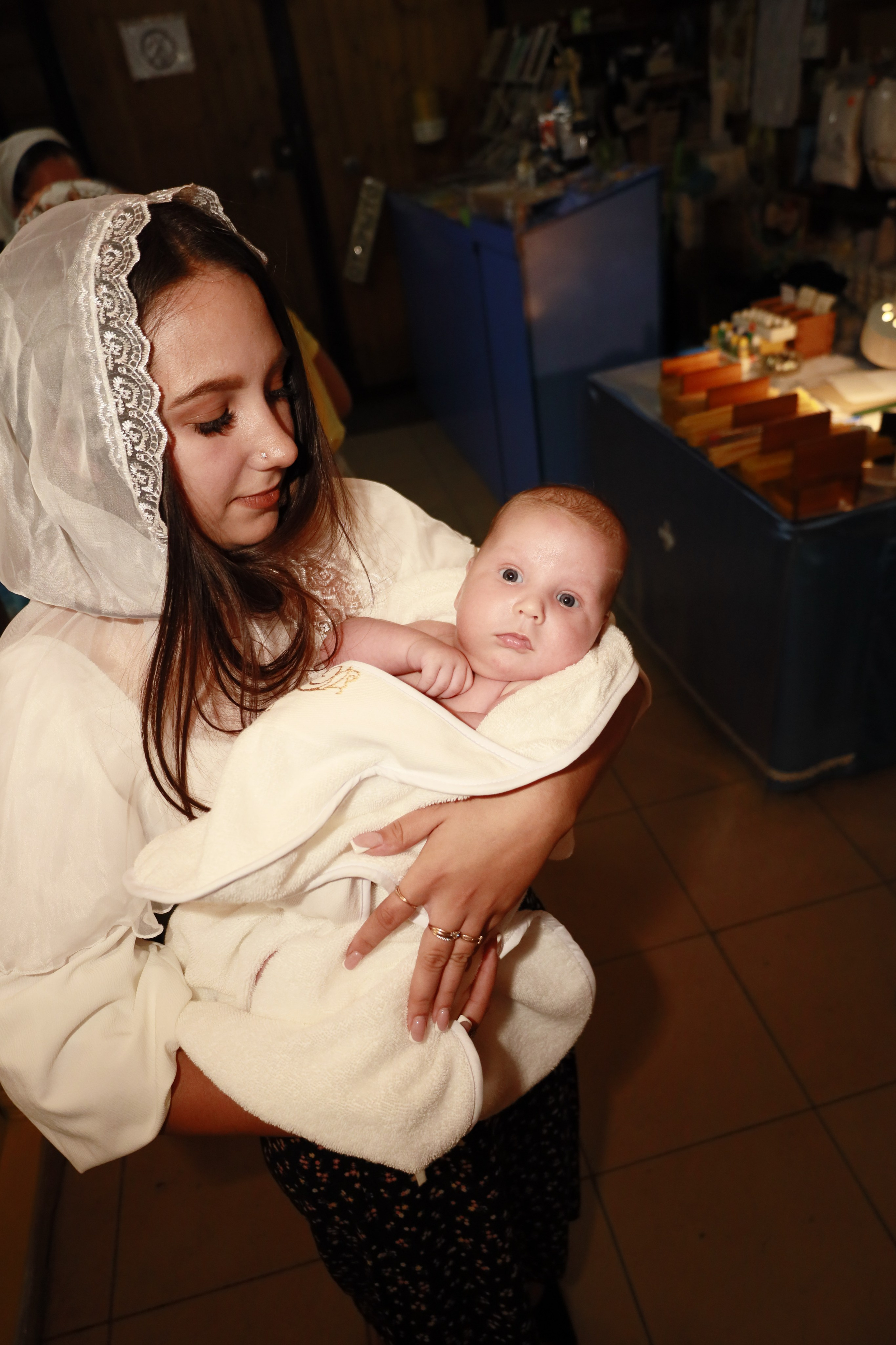 Таинство крещения Глеба г. Шахты. Свадебный фотограф ростовская область