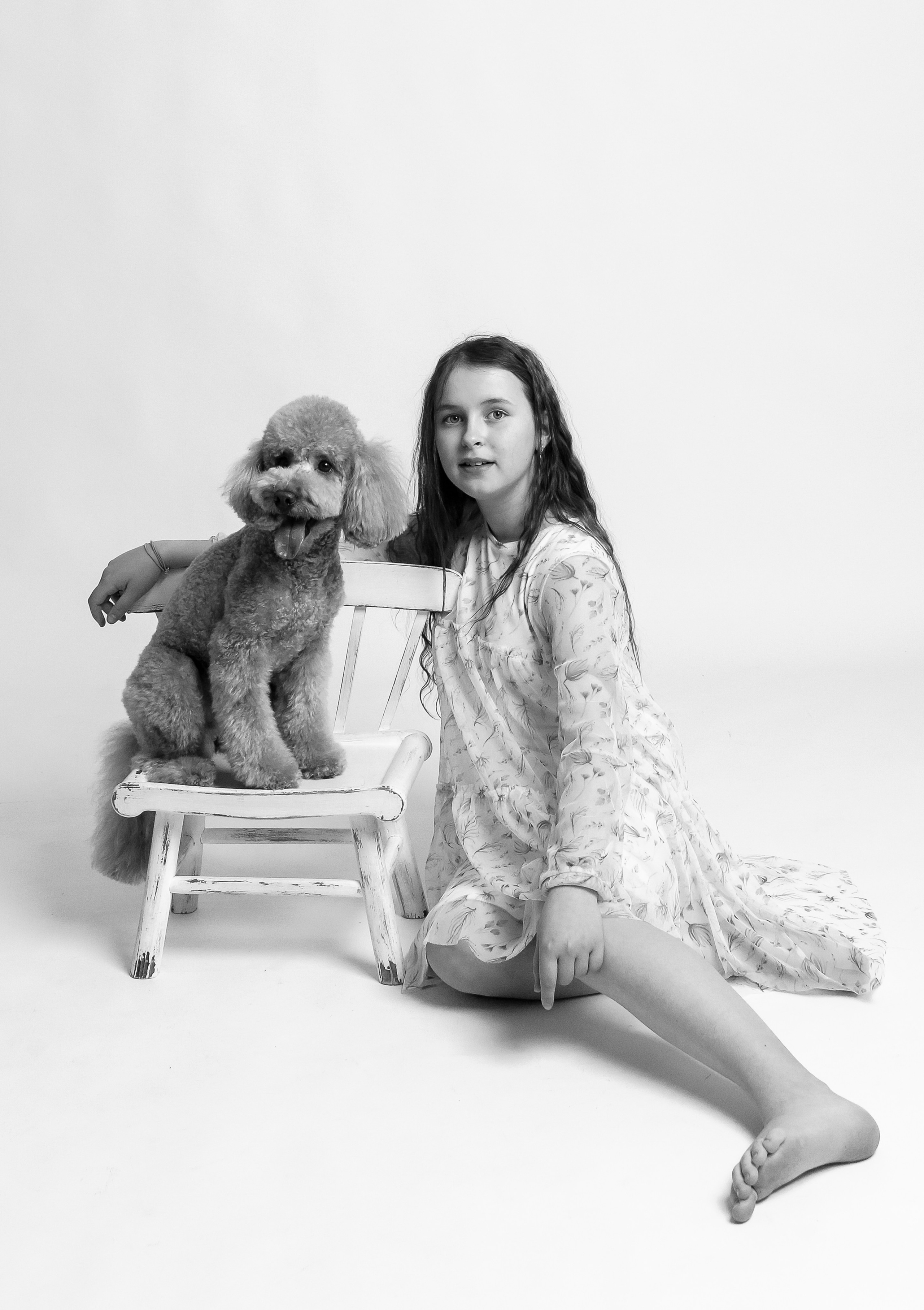 Собака тоже член семьи. Фотостудия Автопортретная № 2 в Ижевске