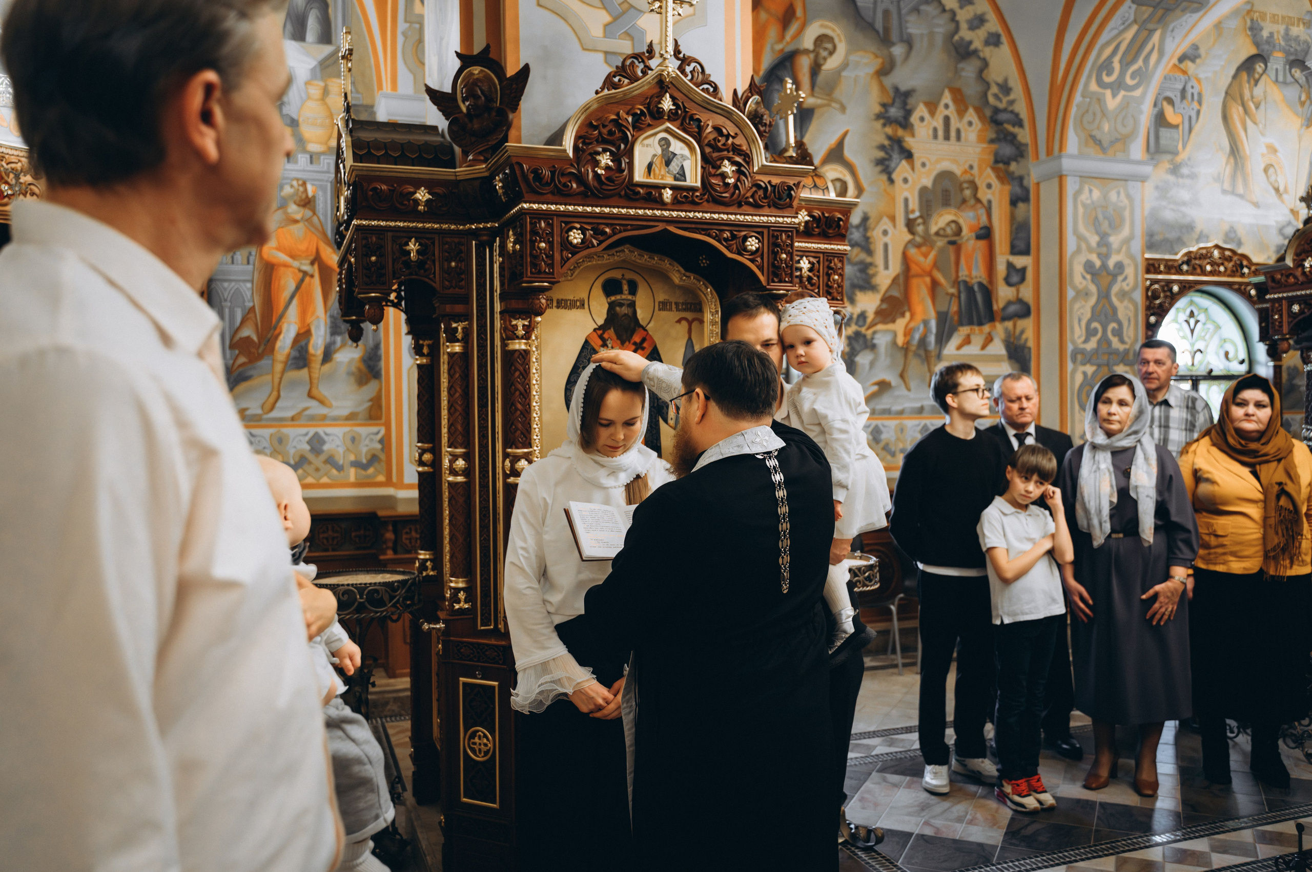 Крещение Фёдора (Храм Всех Святых) криптовый. Семейный фотограф в Минске Дарья Дреко