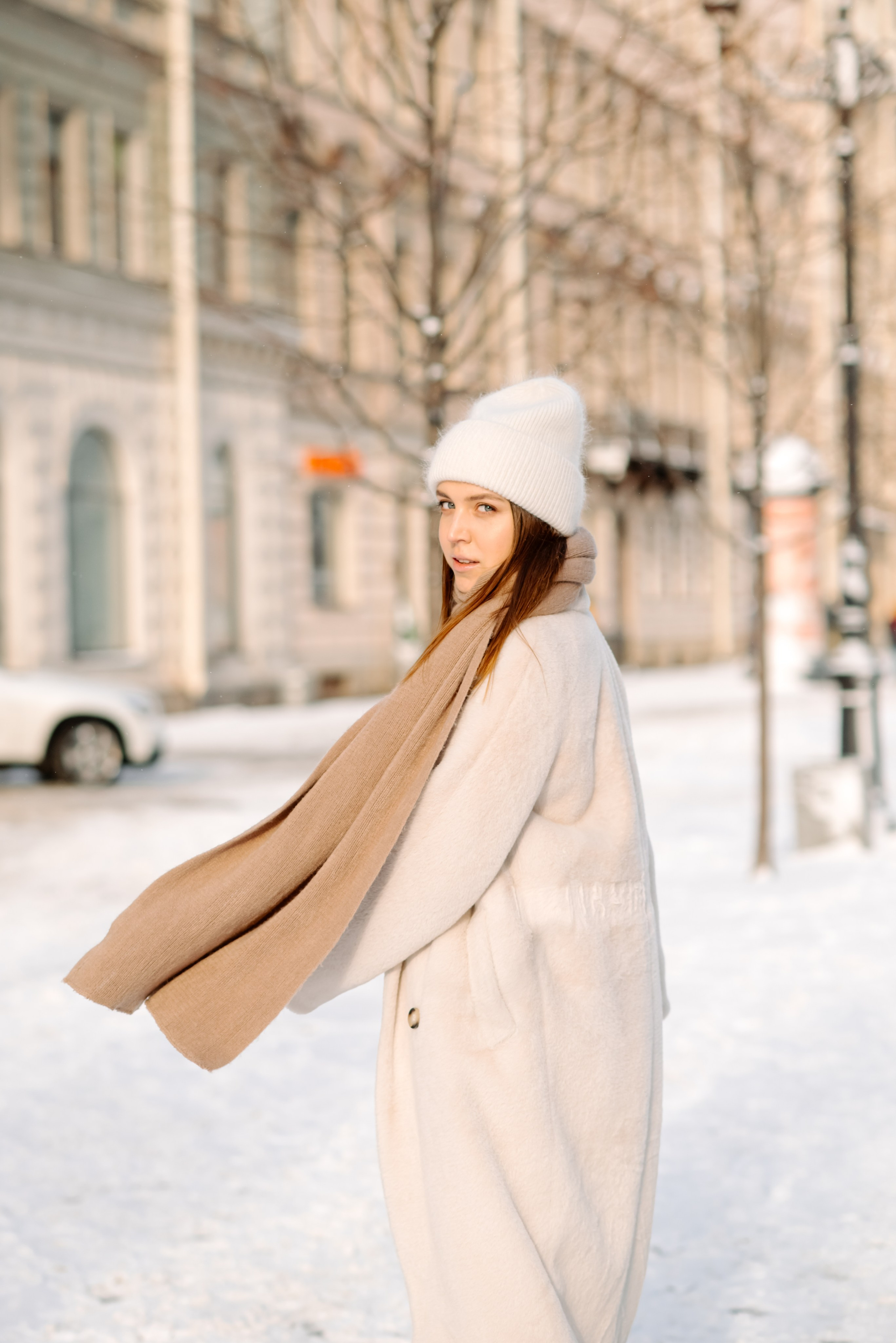 Прогулка по зимнему городу. Свадебный и сеейный фотограф в Санкт-Петербурге Елена Худякова