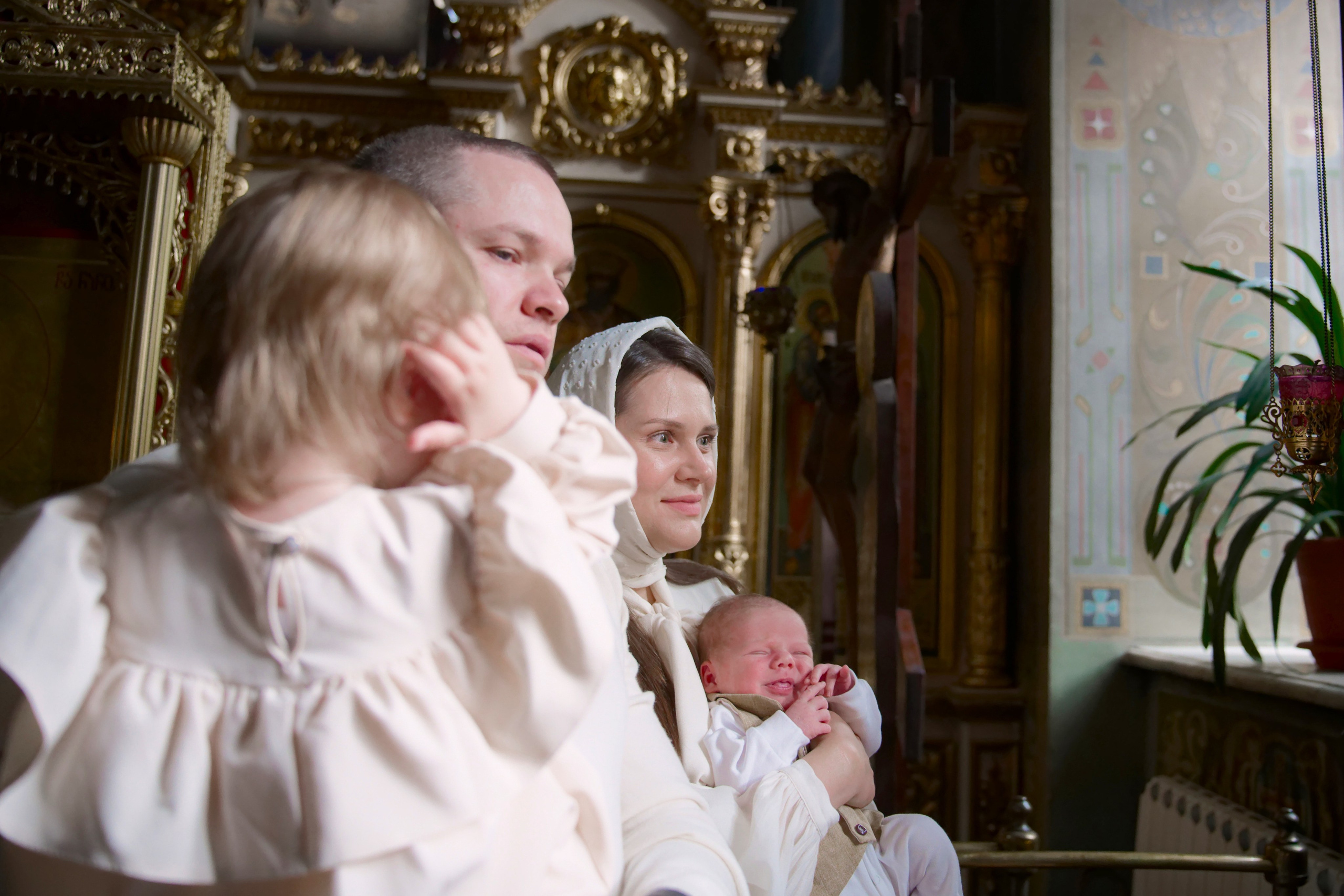 Таинство Крещения на Светлой Седмице. Фотограф в Москве