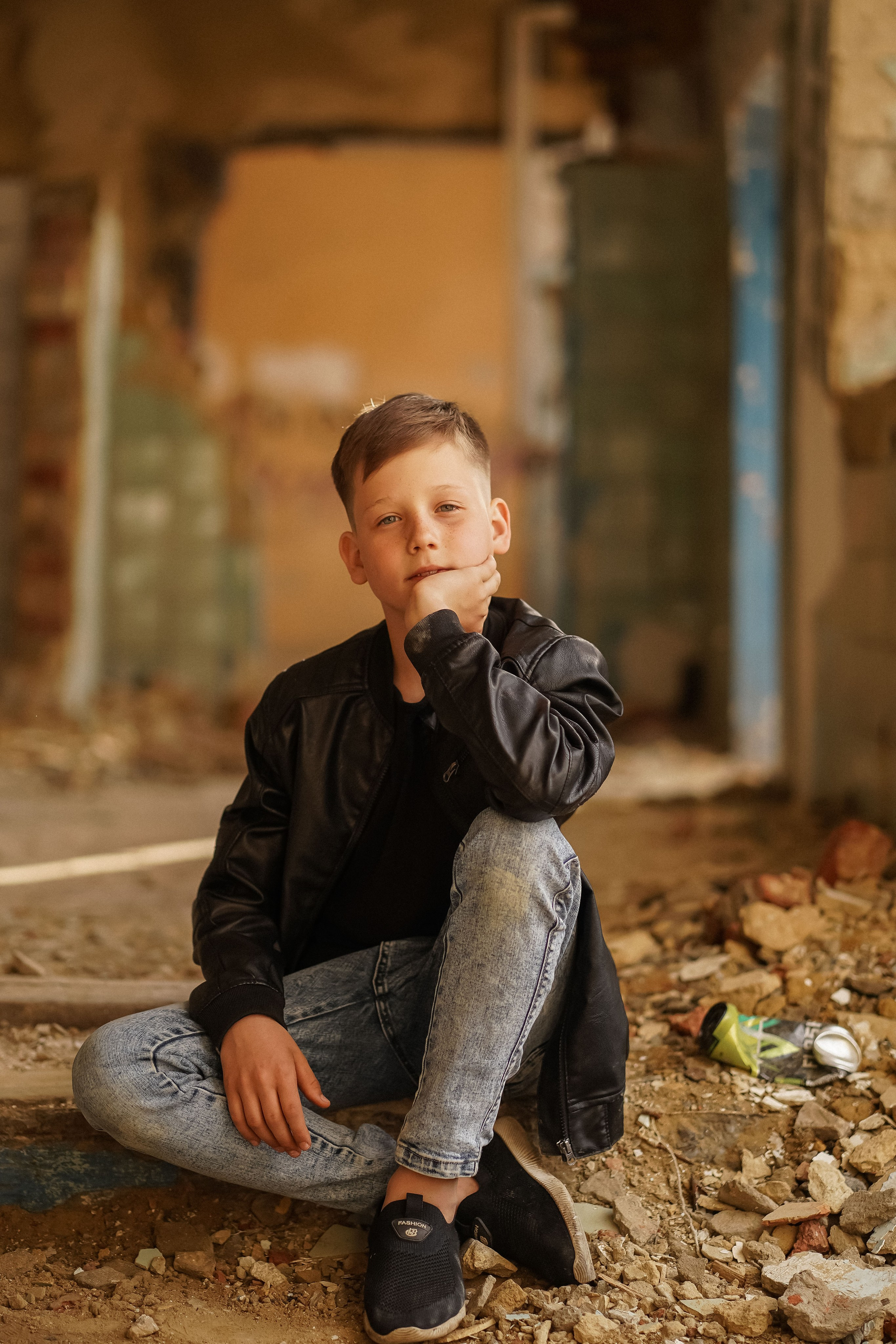 Фотосъемка детей на заброшке. Детский и семейный фотограф в Давлеканово Волкова Вероника