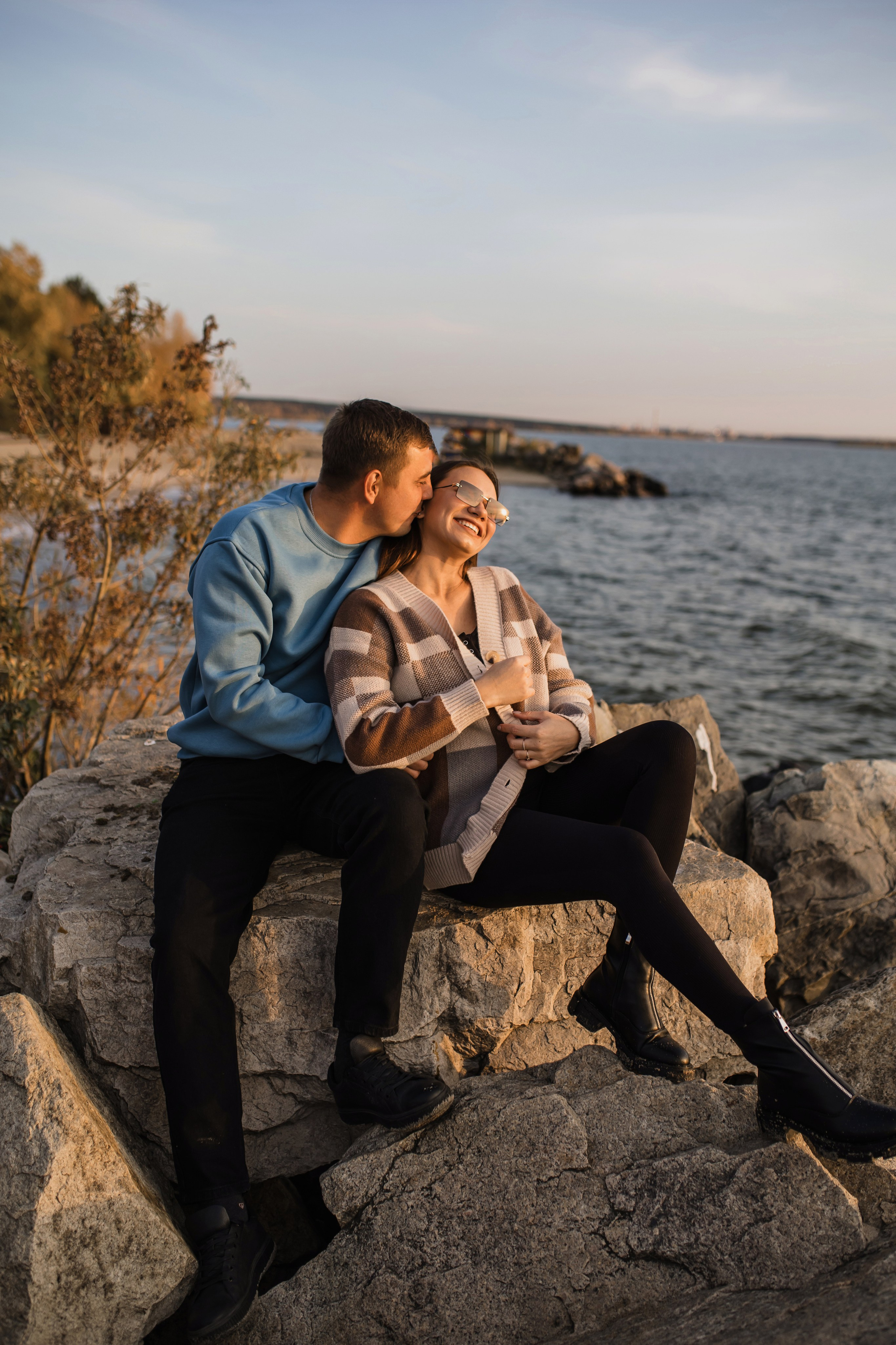 На берегу. Свадебный фотограф в Новосибирске Анжелика Шамсутдинова