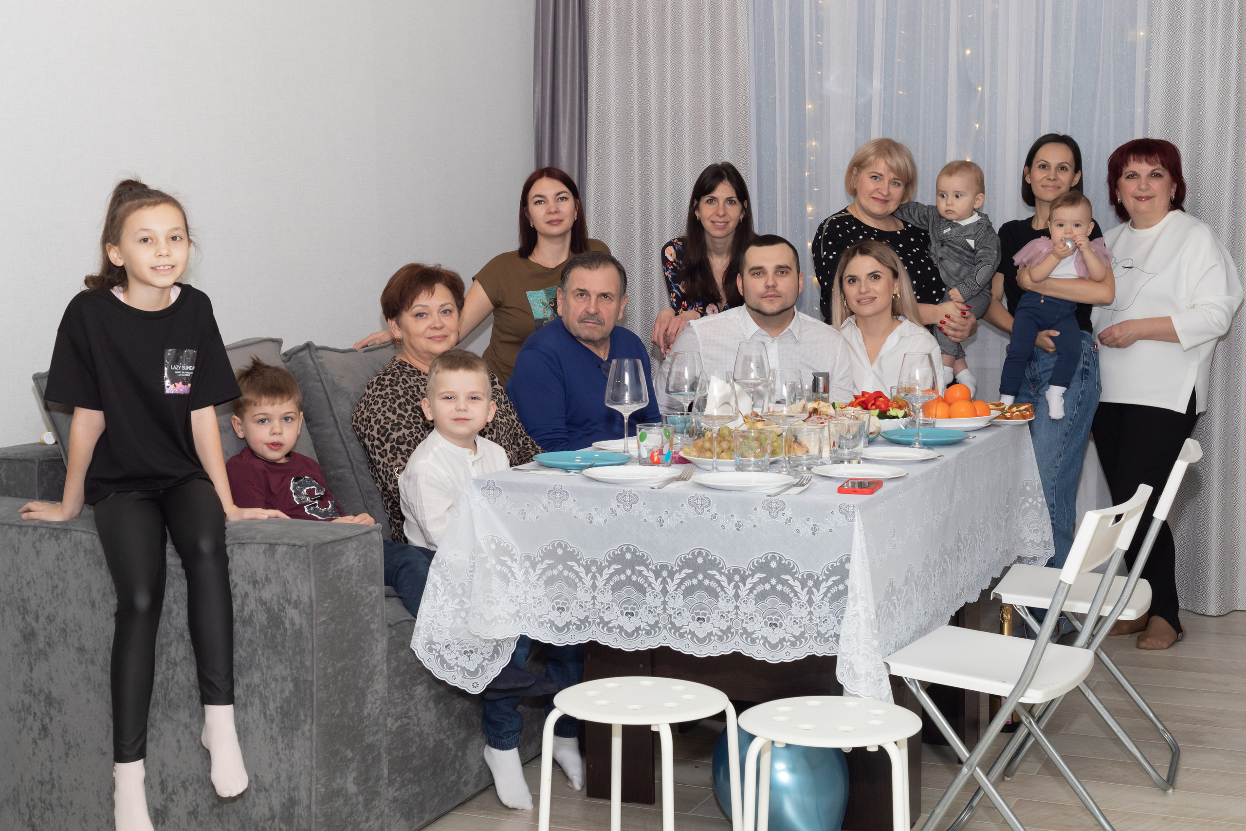 Первый день рождения. Фотосессия дома, в кругу семьи. Food и предметный фотограф в Барнауле Ирина Супряженко