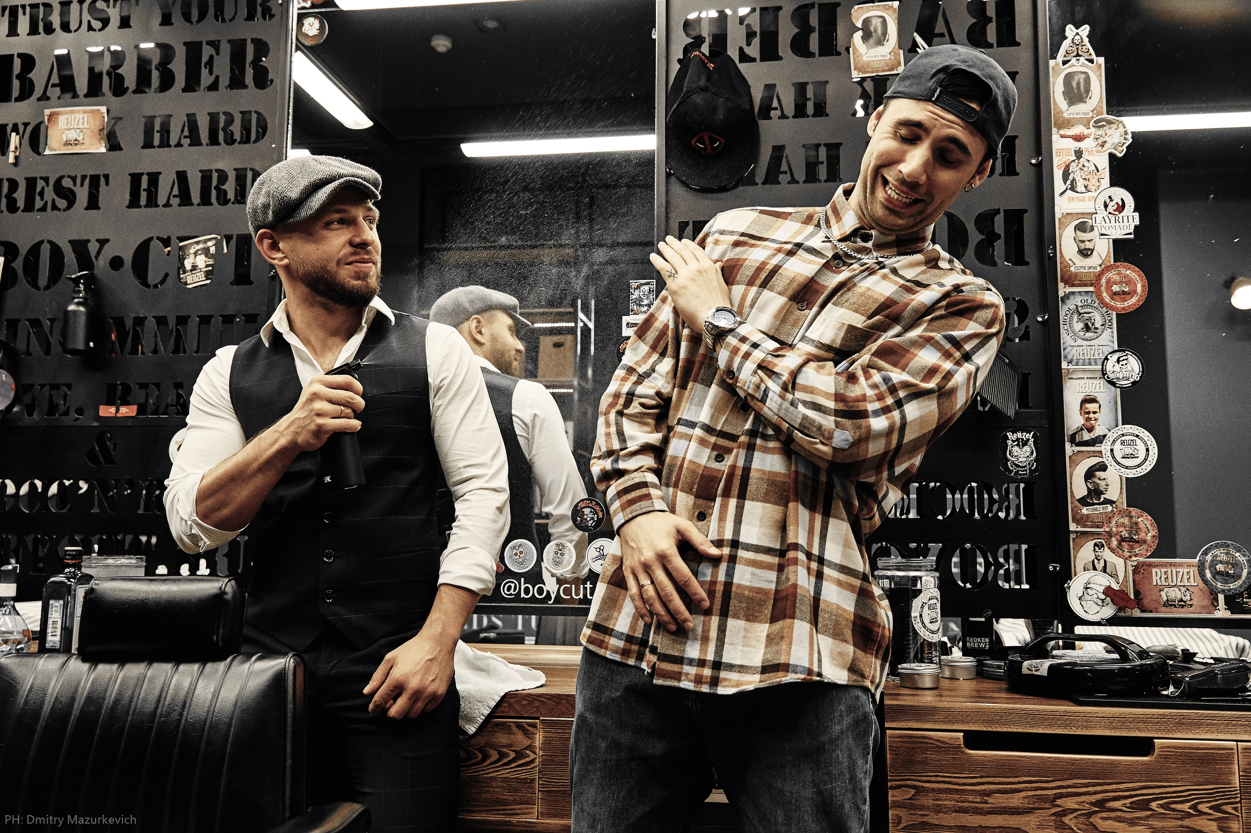 Съемка для контента в инстаграм барбершопа BOY CUT. Дмитрий Мазуркевич: Профессиональный Репортажный Фотограф