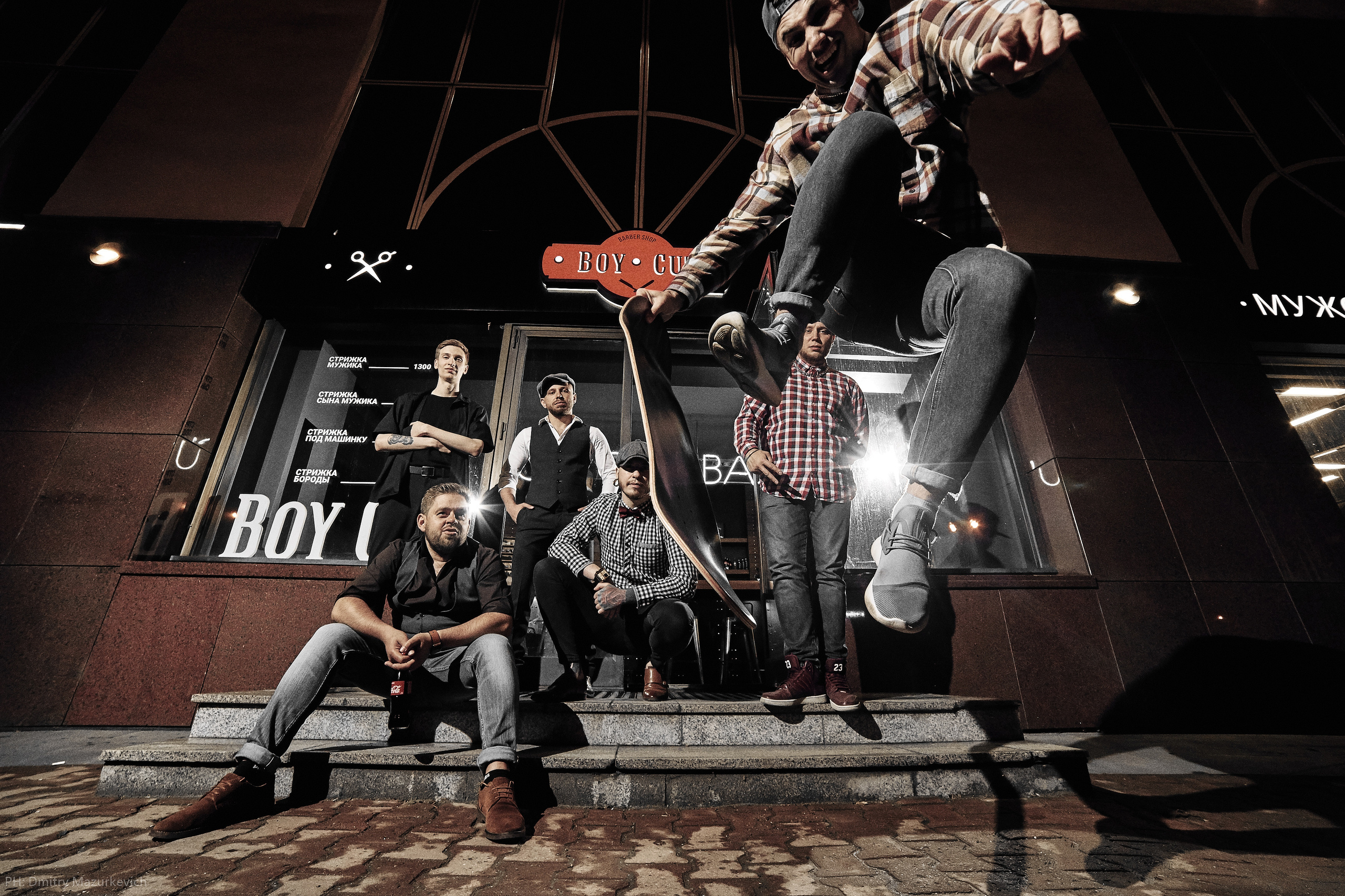 Съемка для контента в инстаграм барбершопа BOY CUT. Дмитрий Мазуркевич: Профессиональный Репортажный Фотограф