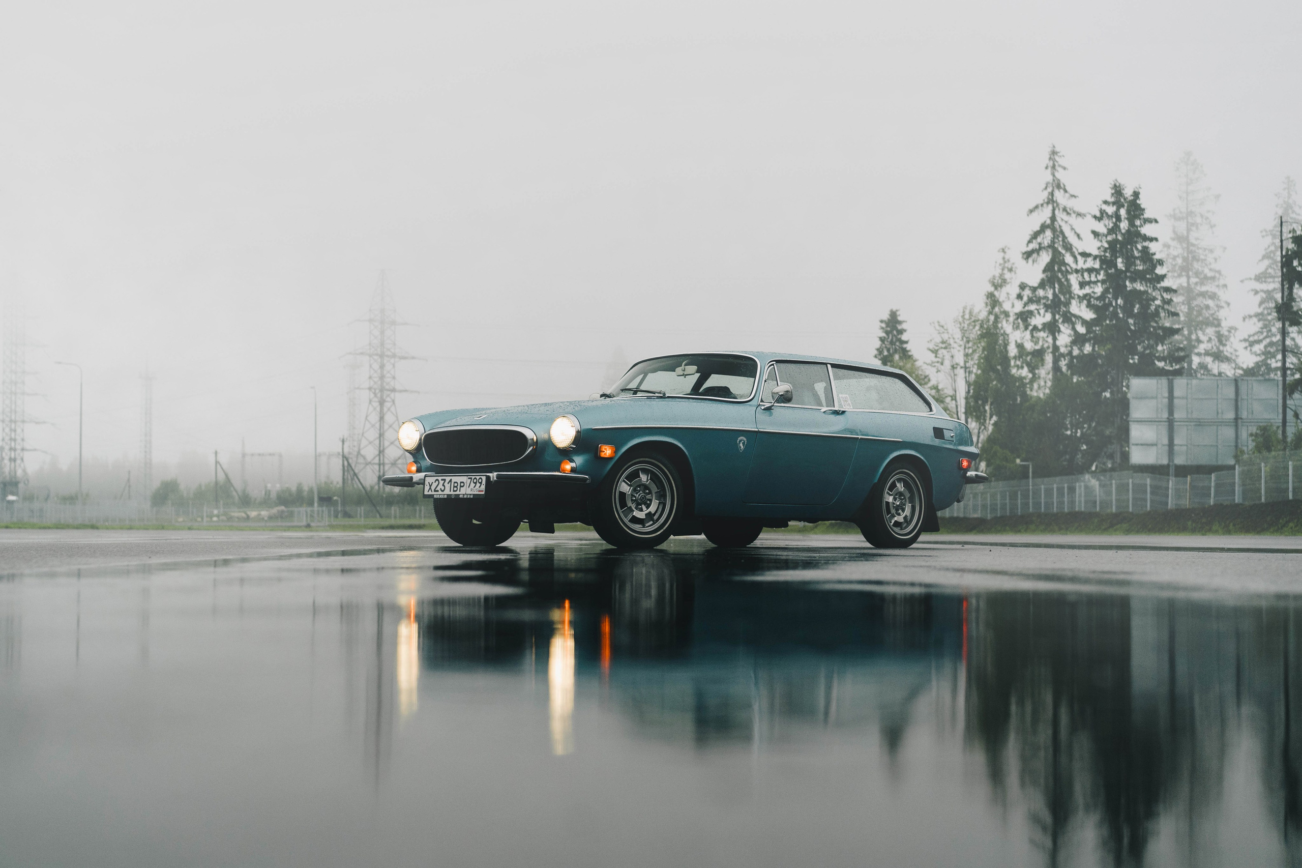 Volvo P1800ES. Автомобильный фотограф Антон Цырулев