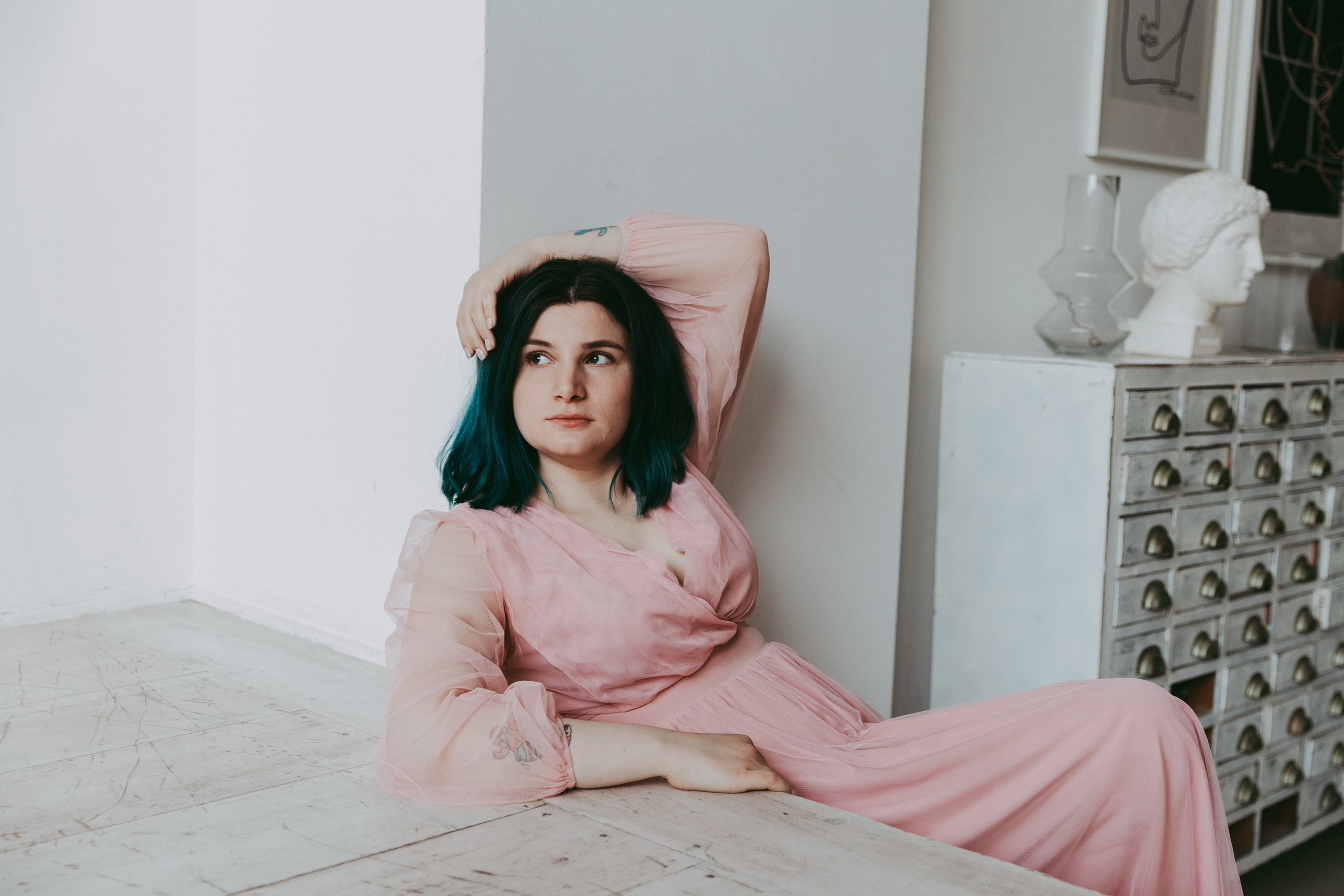 Катя в студии. Фотограф-анималист в Москве Соломонова Варвара