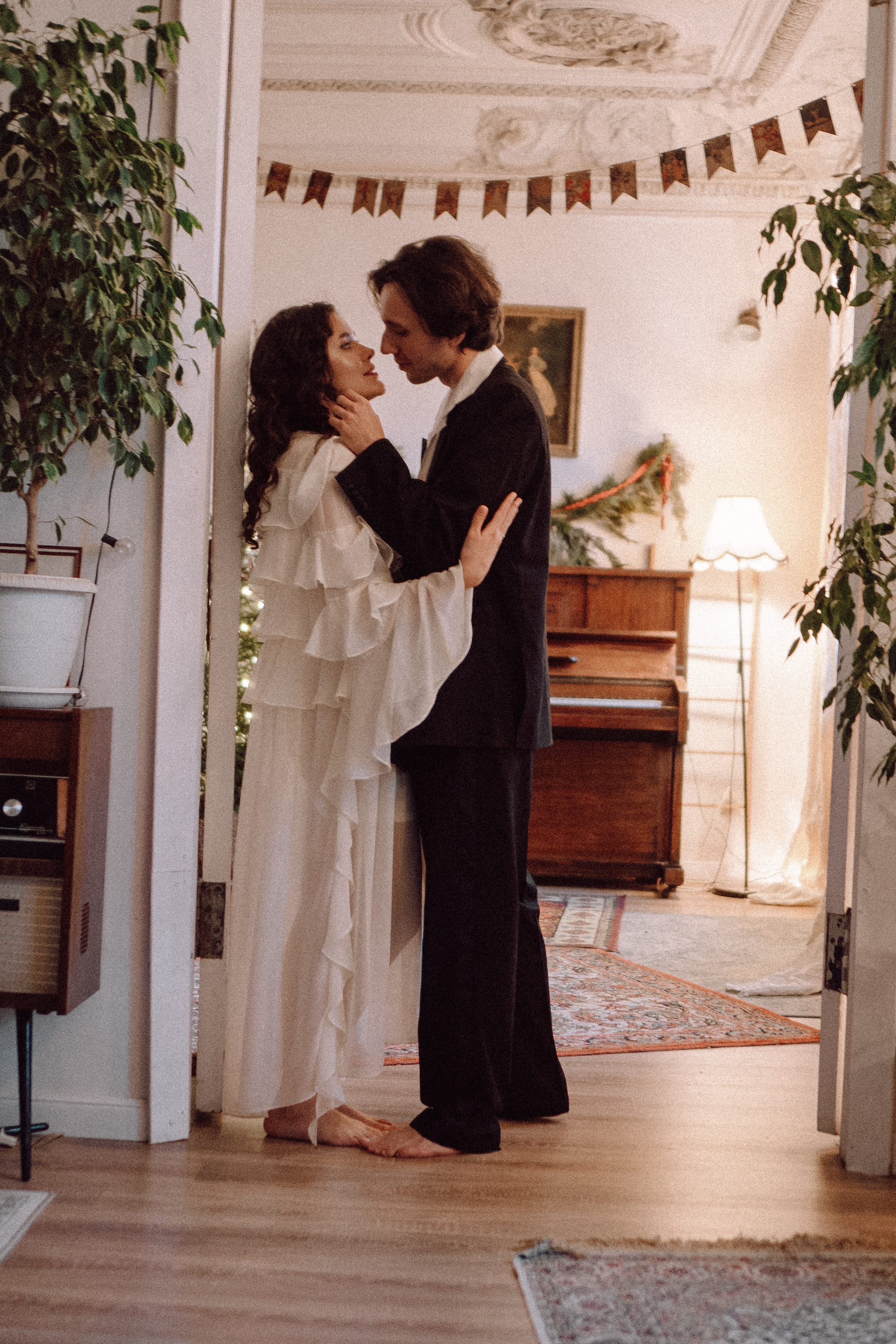 УТРО ЖЕНИХА И НЕВЕСТЫ В ФОТОСТУДИИ И ОСНОВНАЯ ФОТОСЕСИСИЯ ЗИМОЙ. Профессиональный фотограф, Санкт-Петербург — Виктория Богомолова