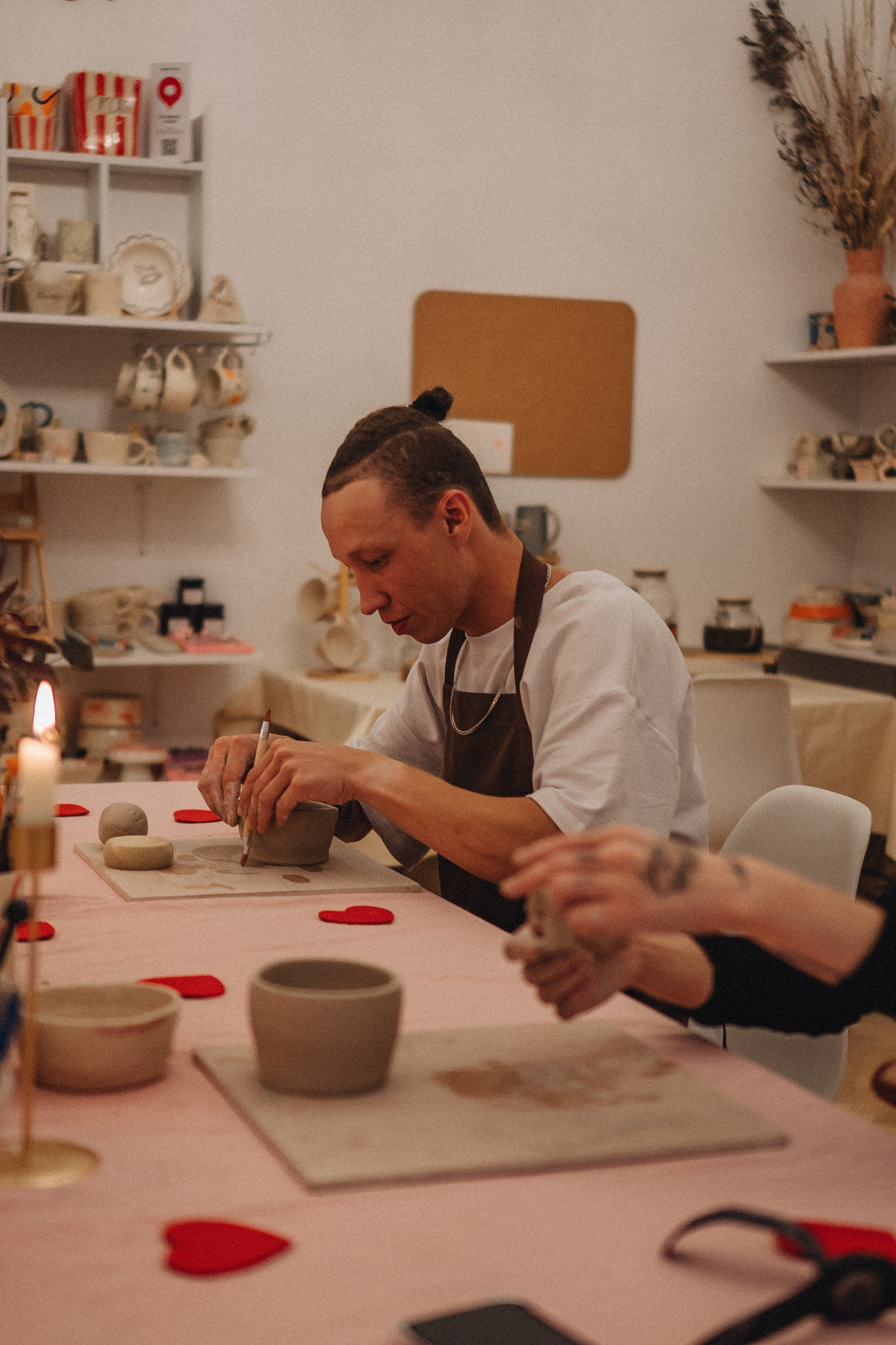 СВИДАНИЕ В ГОНЧАРНОЙ МАСТЕРСКОЙ. Профессиональный фотограф, Санкт-Петербург — Виктория Богомолова