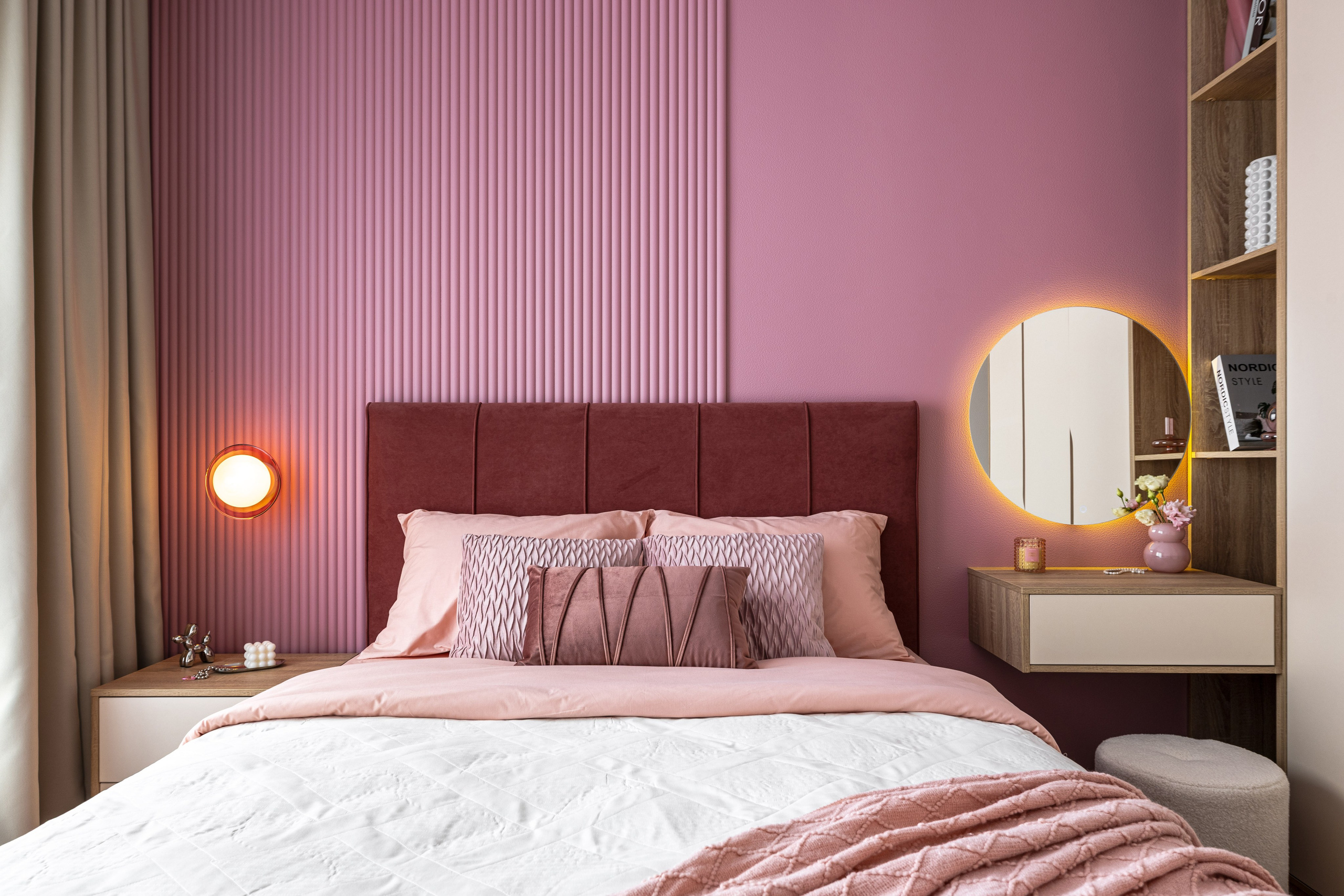 Леденцовый контемпорари с элементами глэм-софт. Veselinskiy| Интерьерный фотограф | Москва