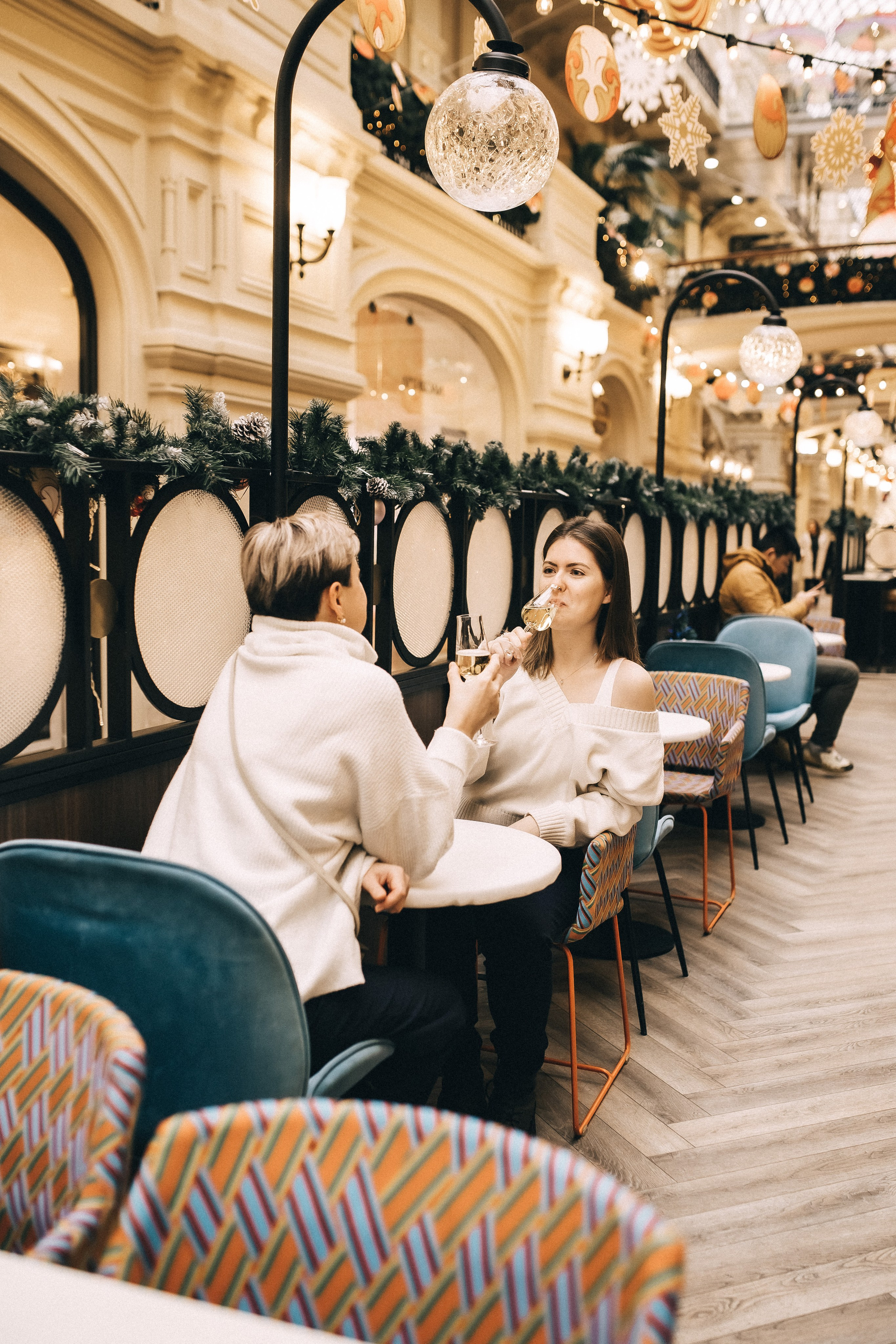 ГУМ и новогодняя ярмарка. Юля и Валя!. Профессиональный фотограф, Москва |Видное Елена Елизарова