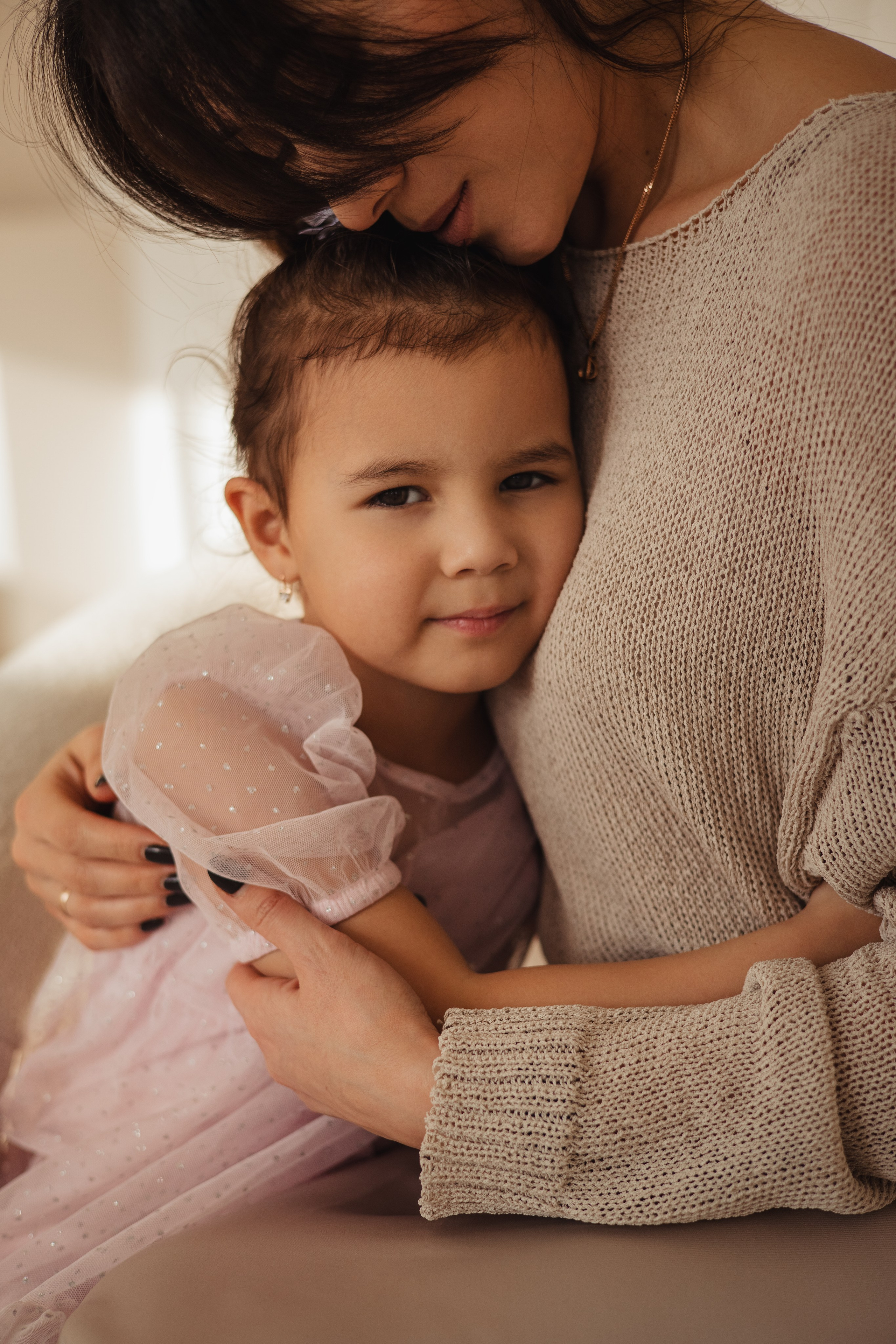Мама и дочка. Фотограф Анна Лазарева
