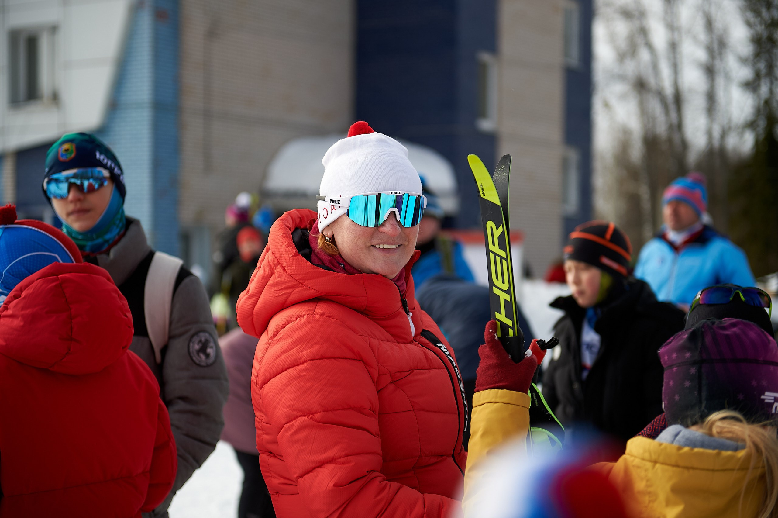 Всероссийские соревнования по лыжным гонкам «Пионерская правда». Ижевс. Спортивный репортажный фотограф в Ижевске Сергей Мерзляков