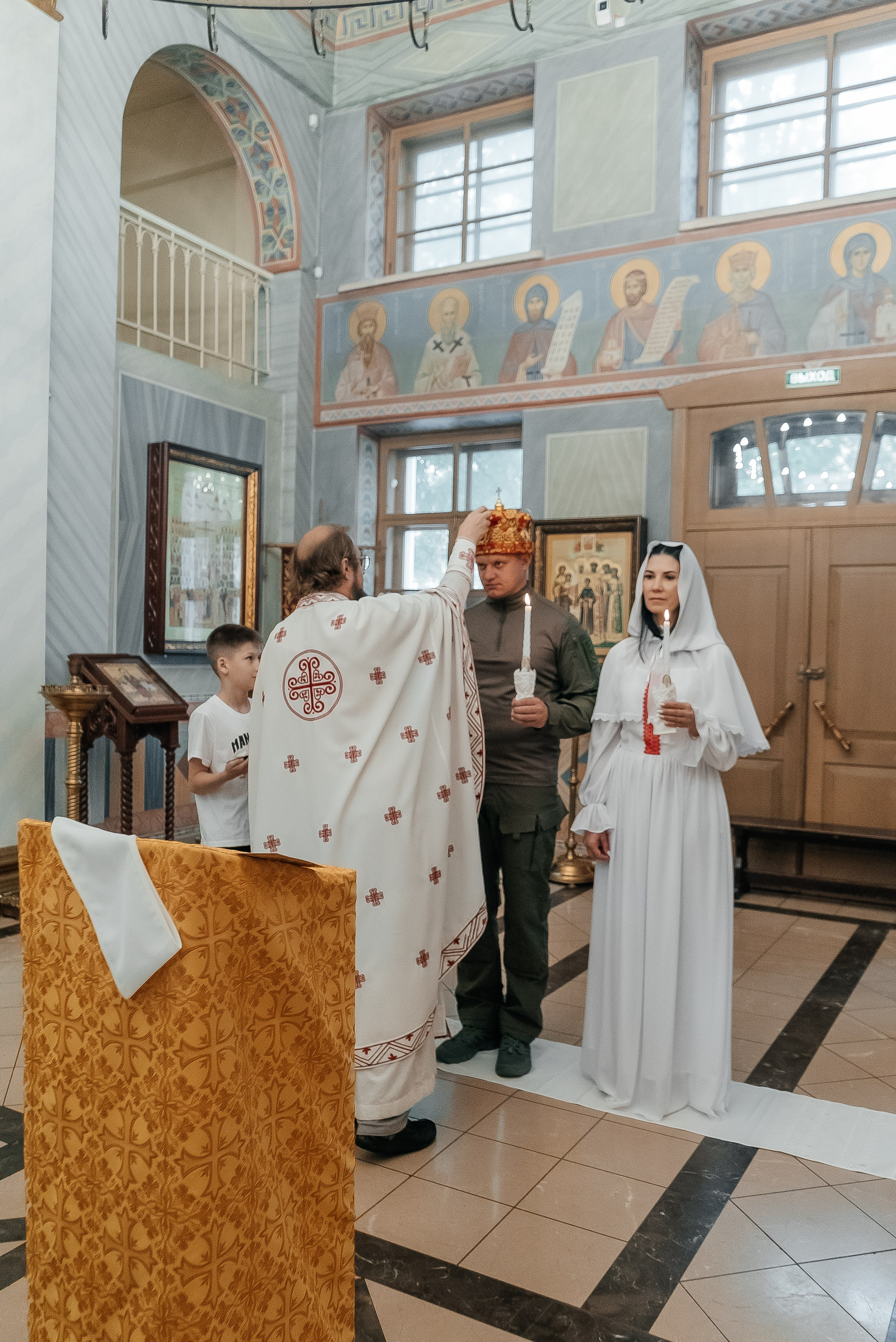 Венчание. Казанский храм. Свадебный и семейный фотограф во Владивостоке Александра Глускер