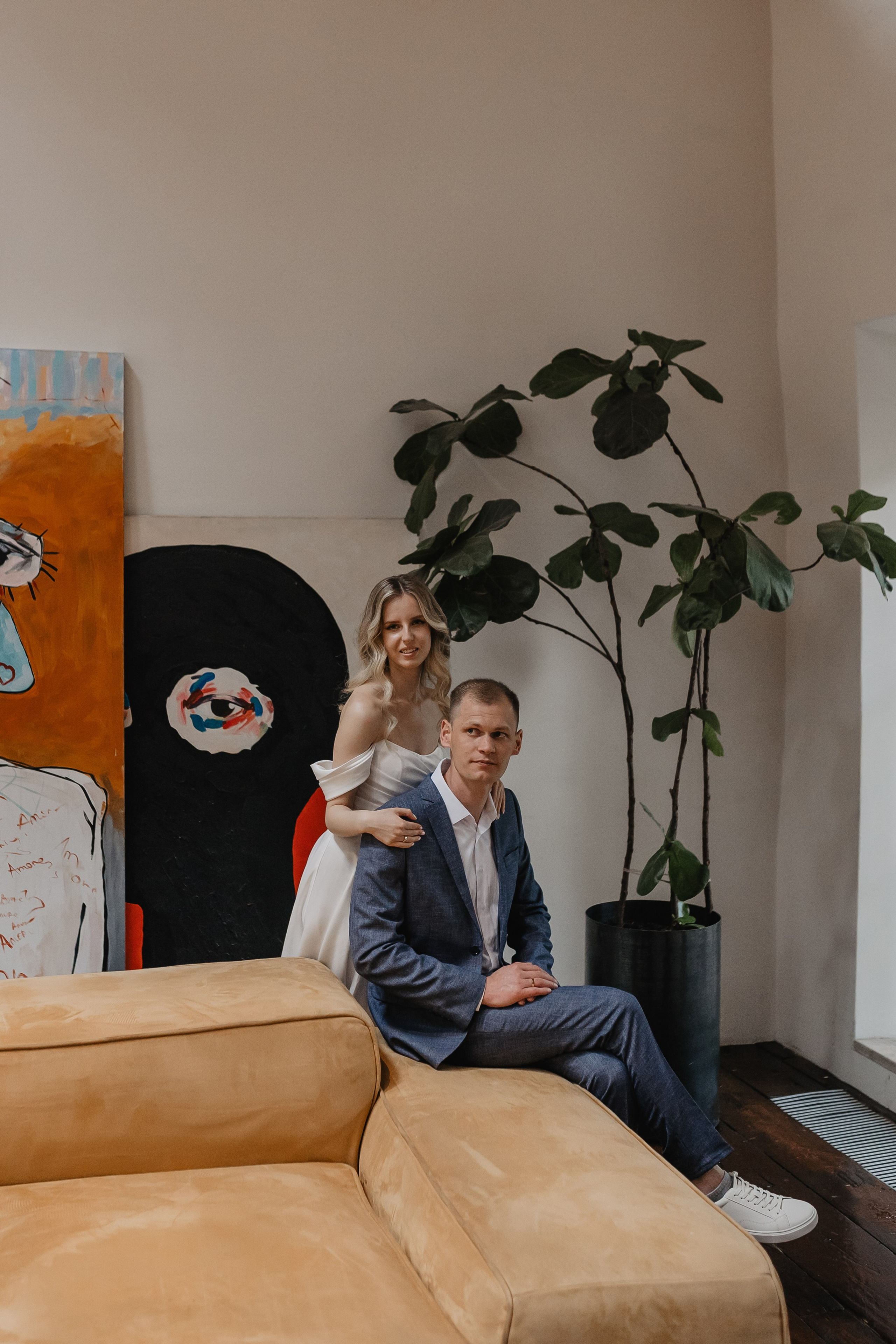 Свадебная фотосессия в пространстве Яуза