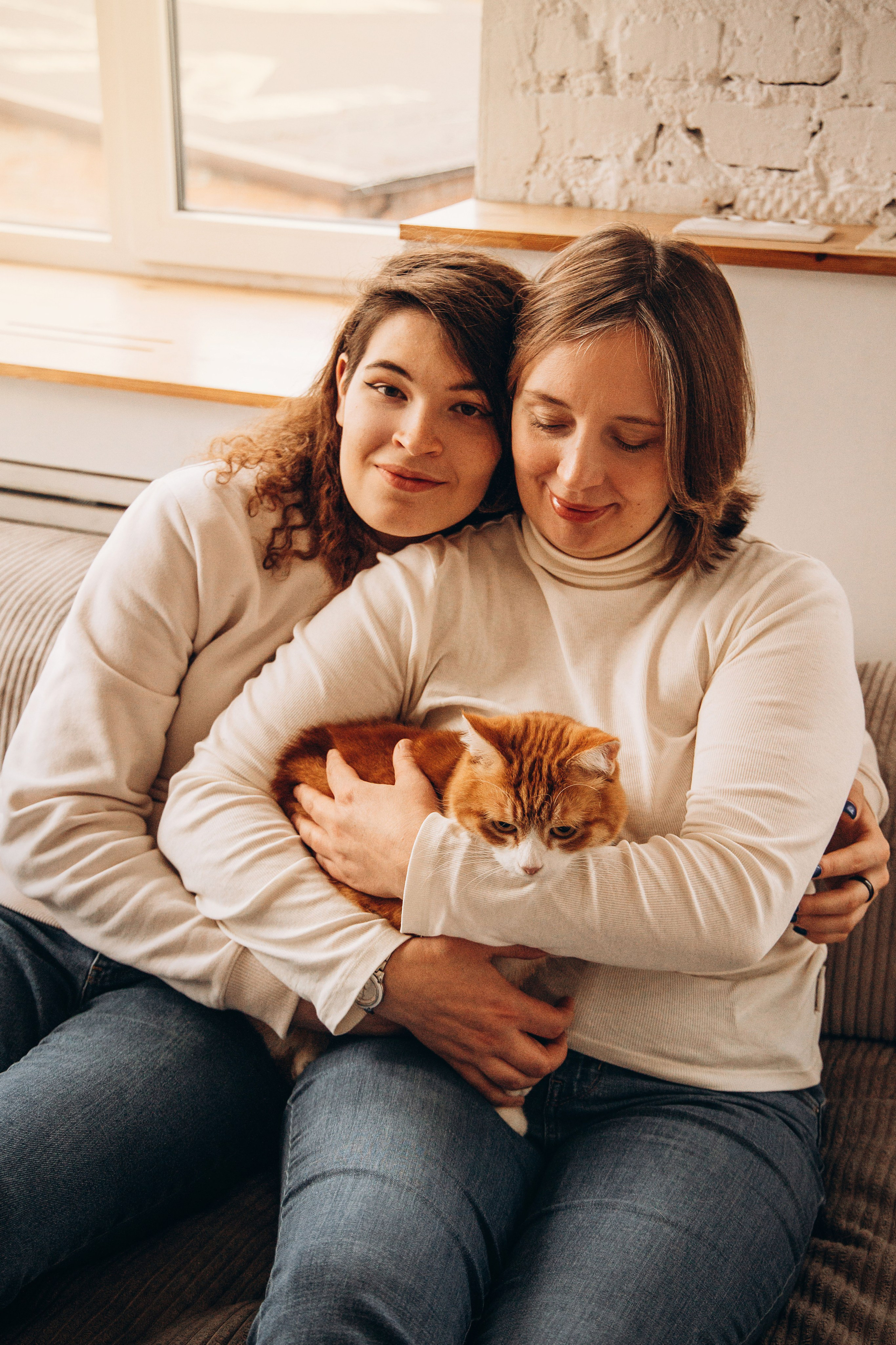 Аня и ее семья. Фотограф — Анималист | Санкт-Петербург