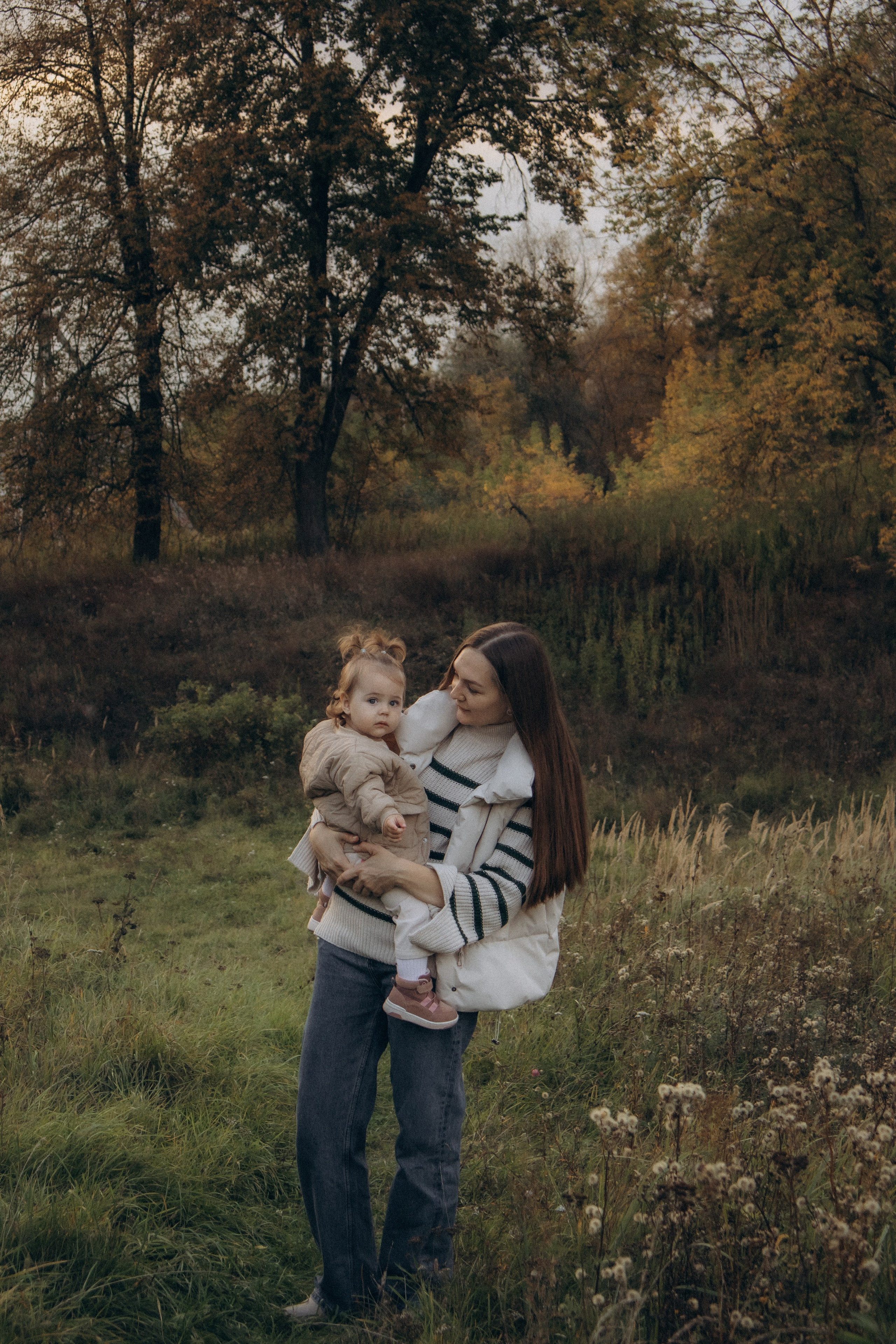 Любовь мамы. Семейная осенняя фотосессия. Юлия Левада Семейный и женский фотограф