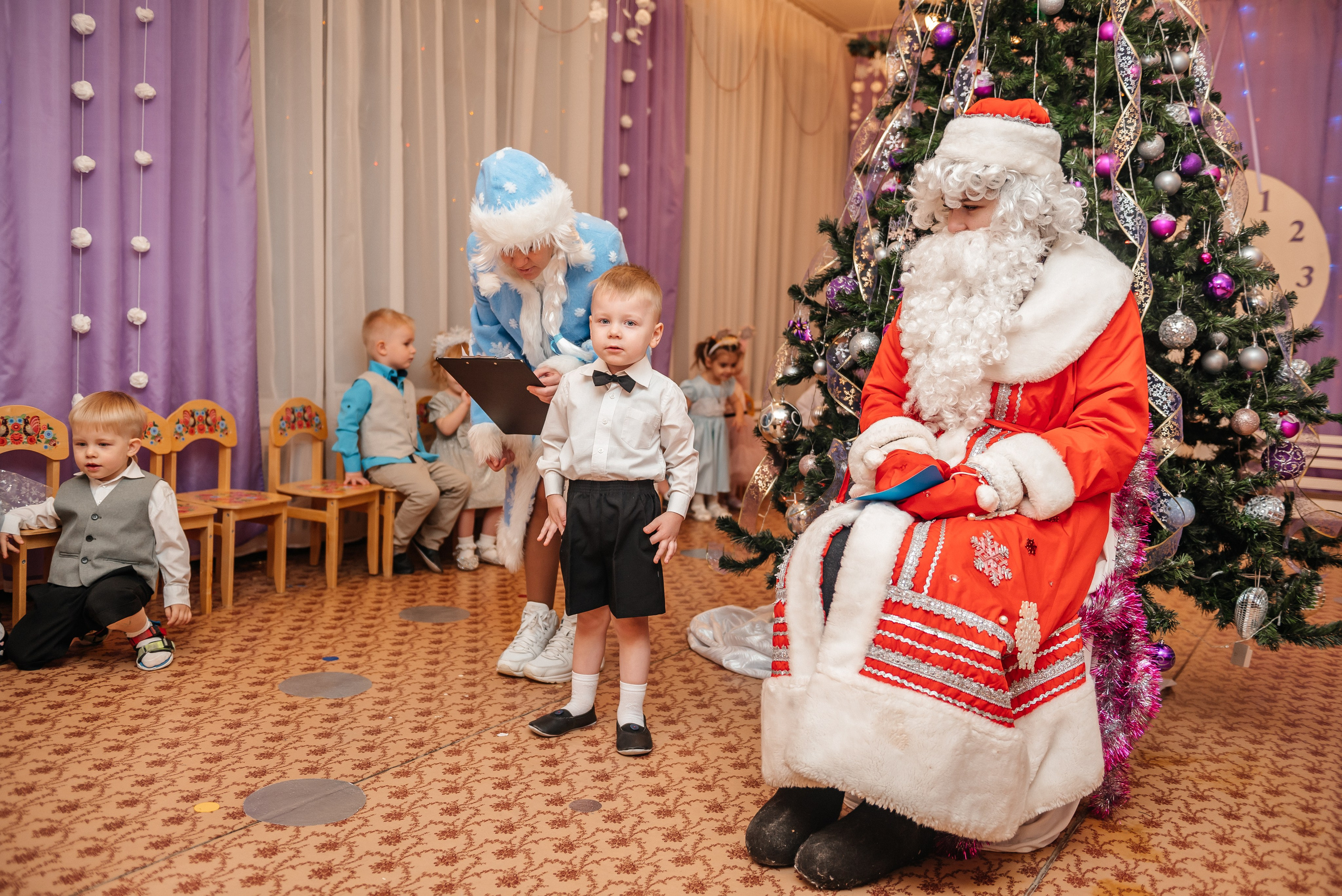 Новогодний утренник ДС № 99. Свадебный и семейный фотограф в Дзержинске Екатерина Шулакова