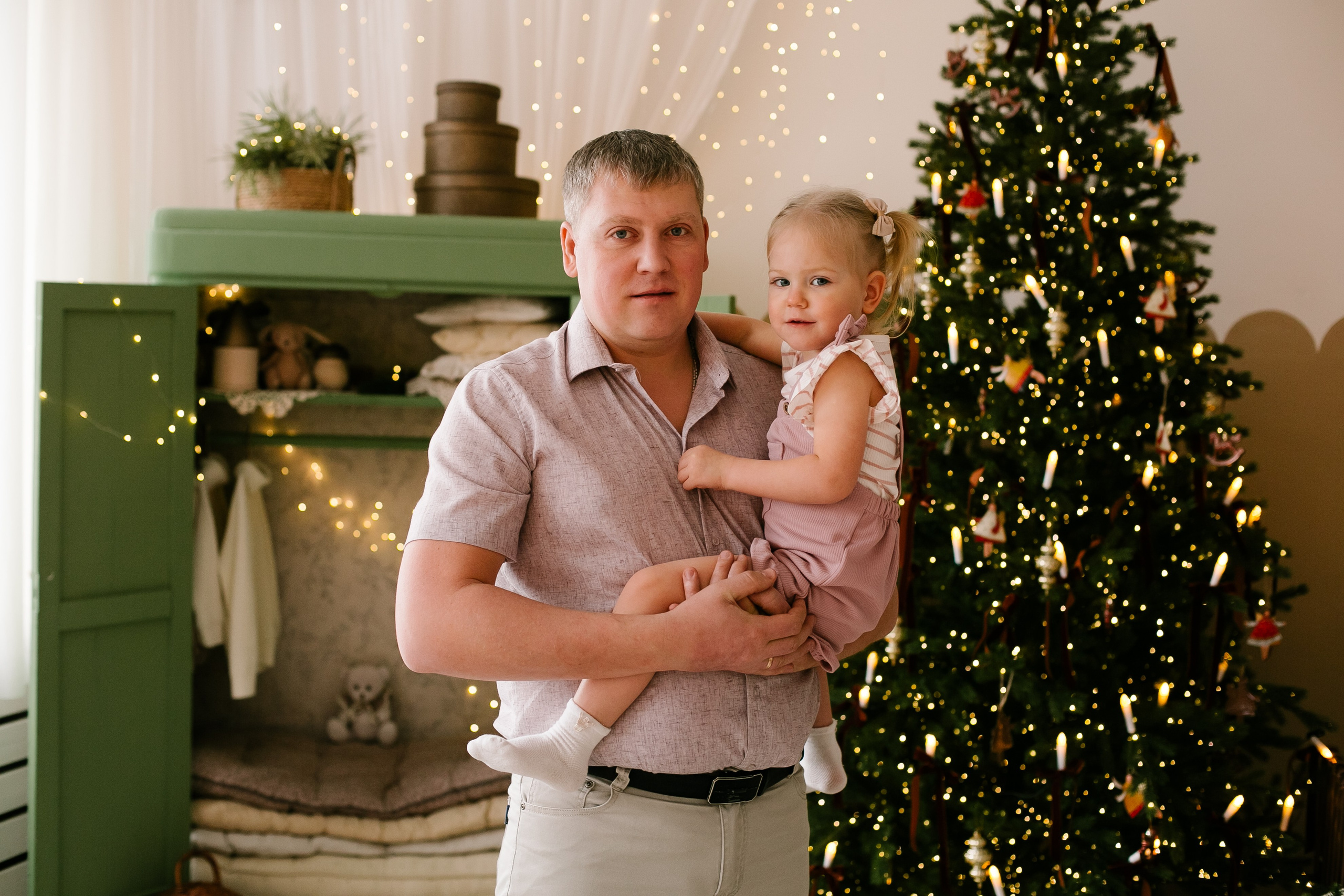Новый год Ксюшеньки. Свадебный, семейный и детский фотограф в г. Абакан респ. Хакасия Любов