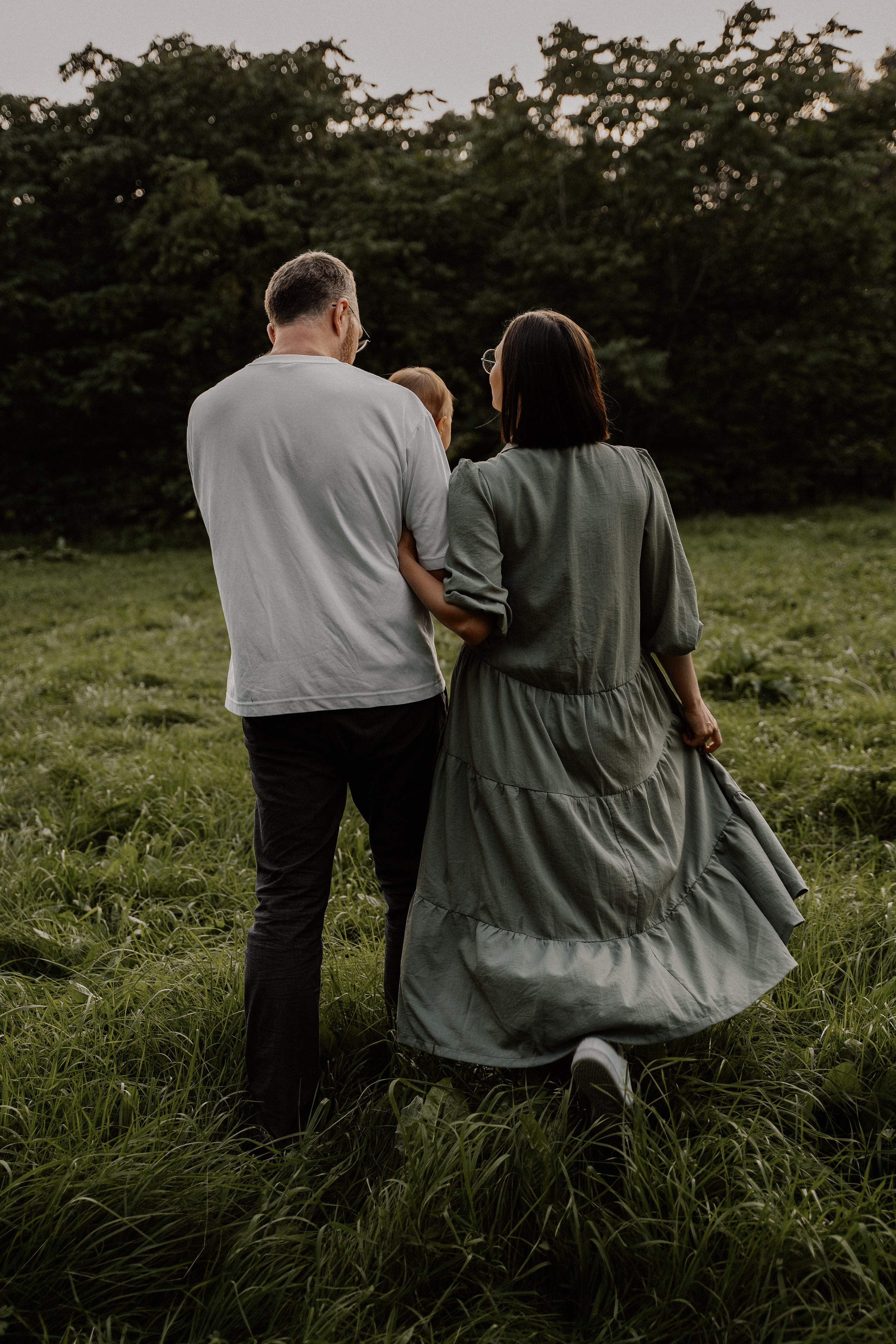 Втроем. Семейный фотограф в Москве Надя Бугаева