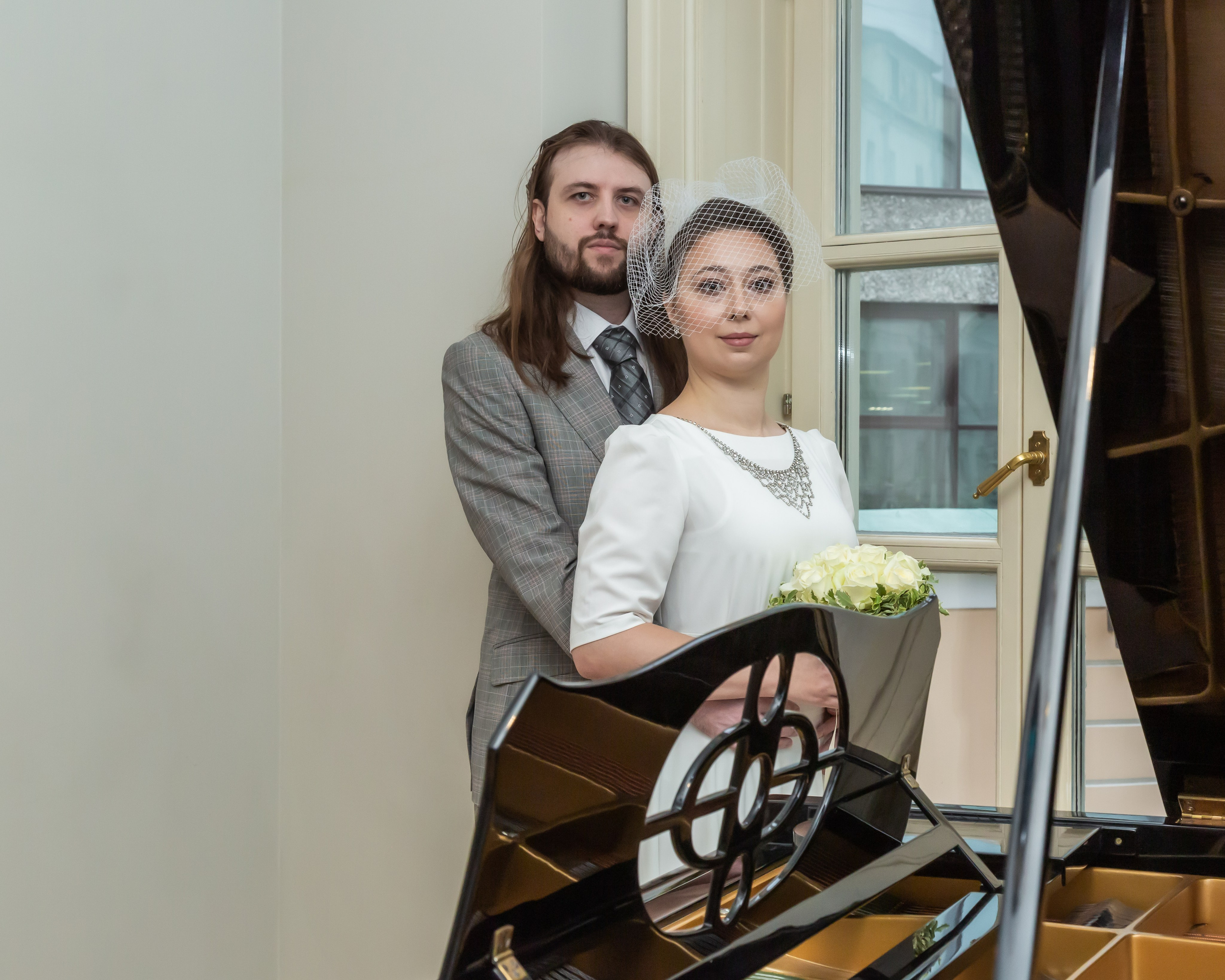Фотосъёмка свадебной прогулки в стиле Love Story