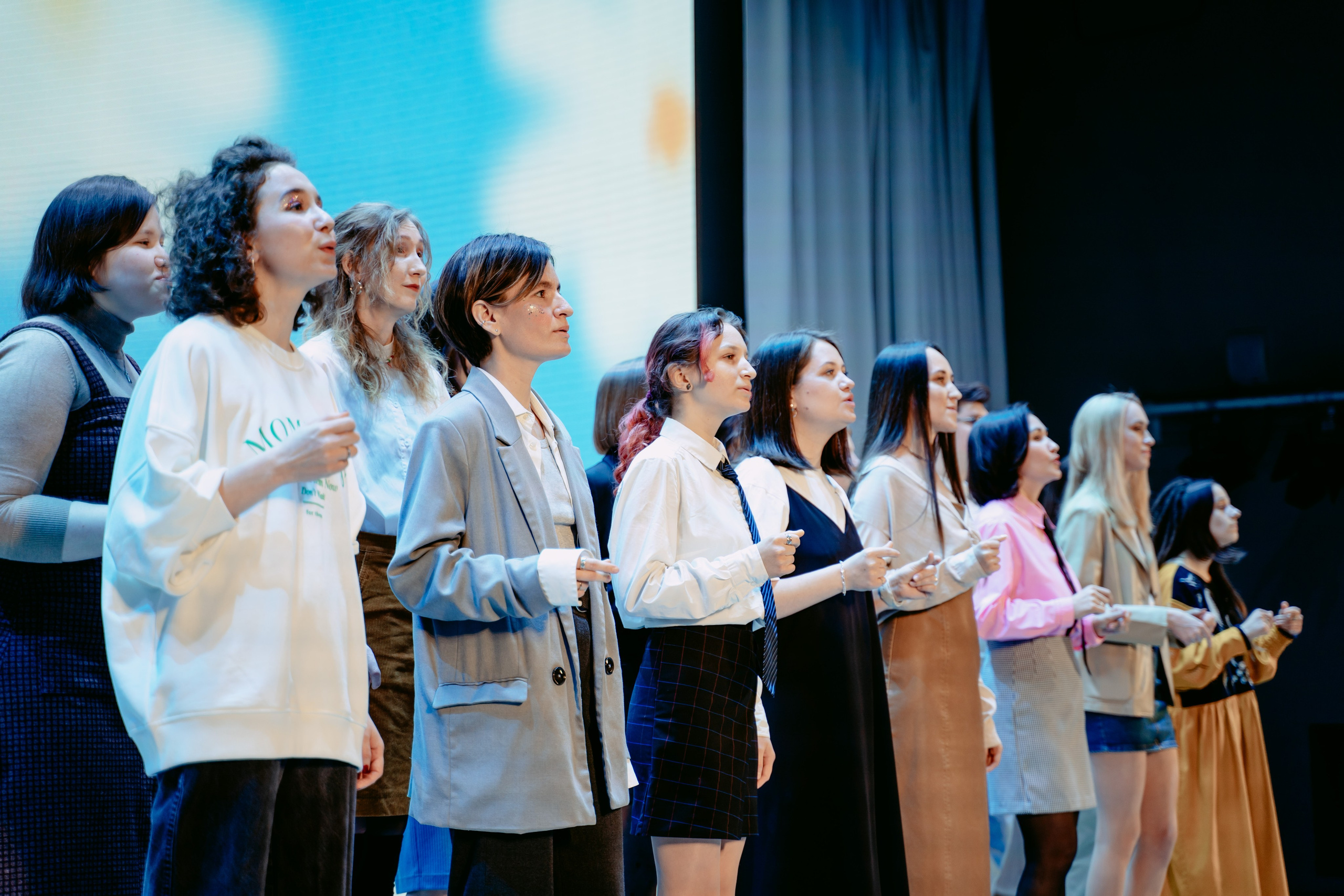 Кружок хора — отчетный концерт в НКЦ / 2023. Саша Копылов, фотограф в Казани