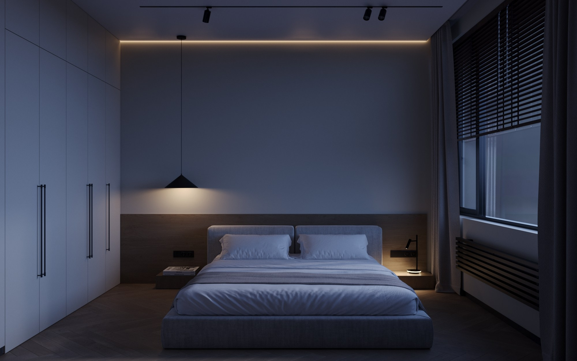 Интерьер квартиры в ЖК Небо. г. Москва. Главная