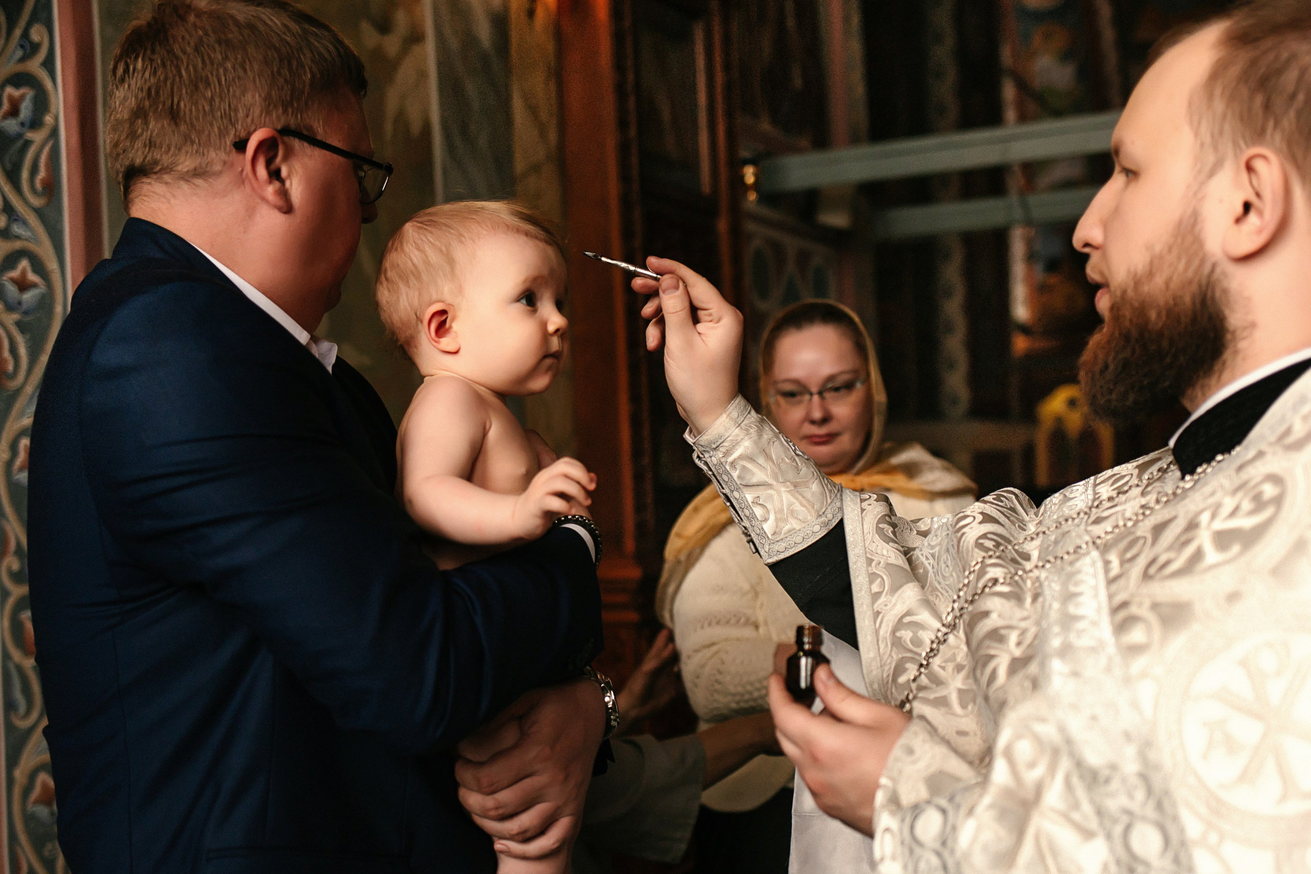 Крещение Есении. Семейный и детский фотограф в Нижнем Новгороде Буслаева Мария