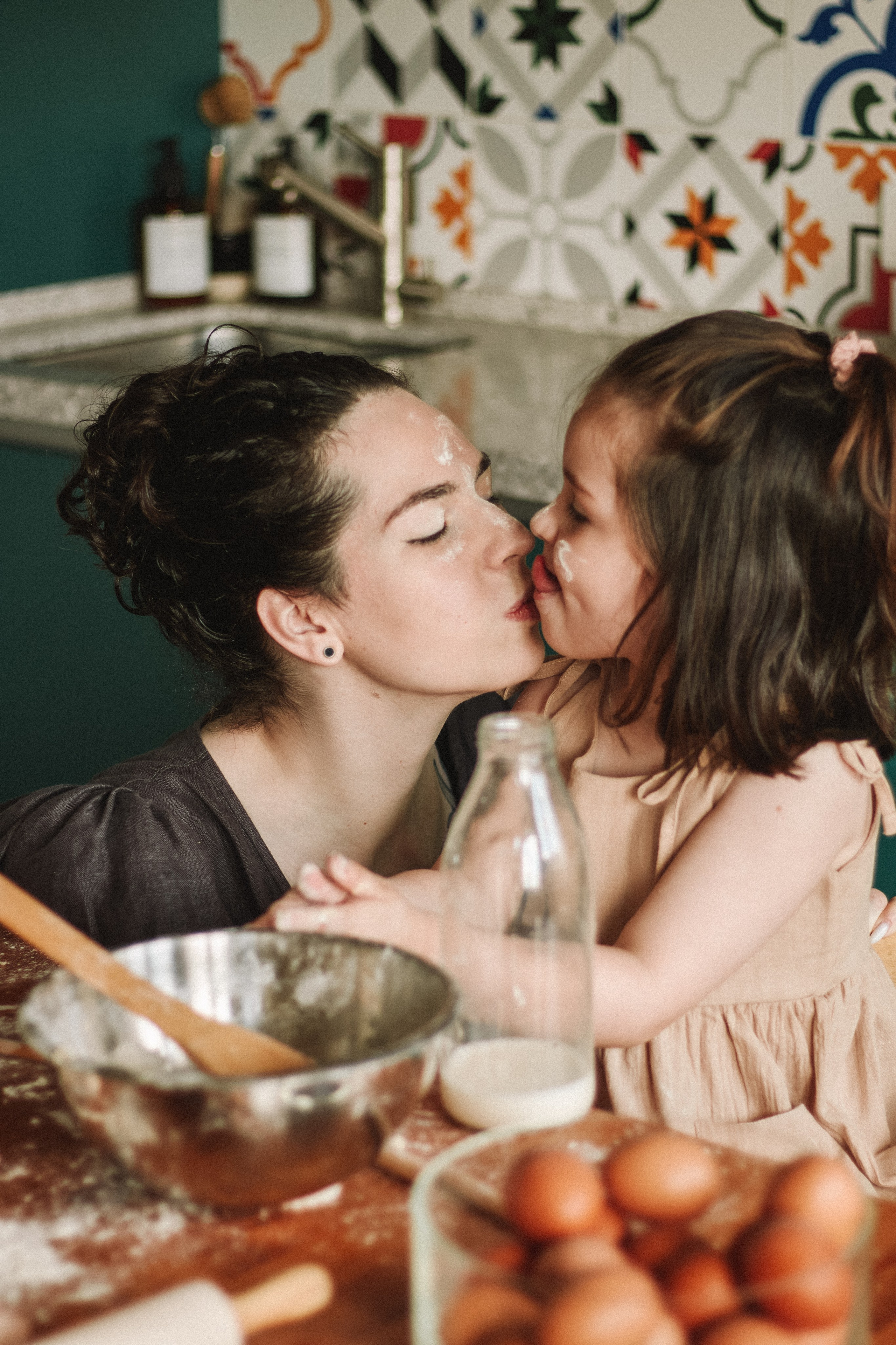 Семейная фотосессия для мамы и дочки. Фотограф Москва Карпова Евгения