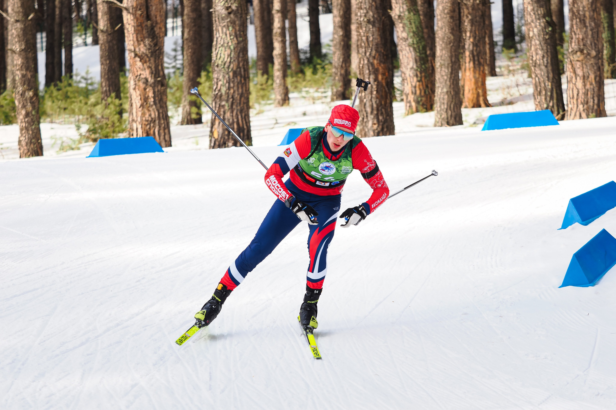 Биатлон / Первенство России. Репортажный фотограф Алексей Козьмин