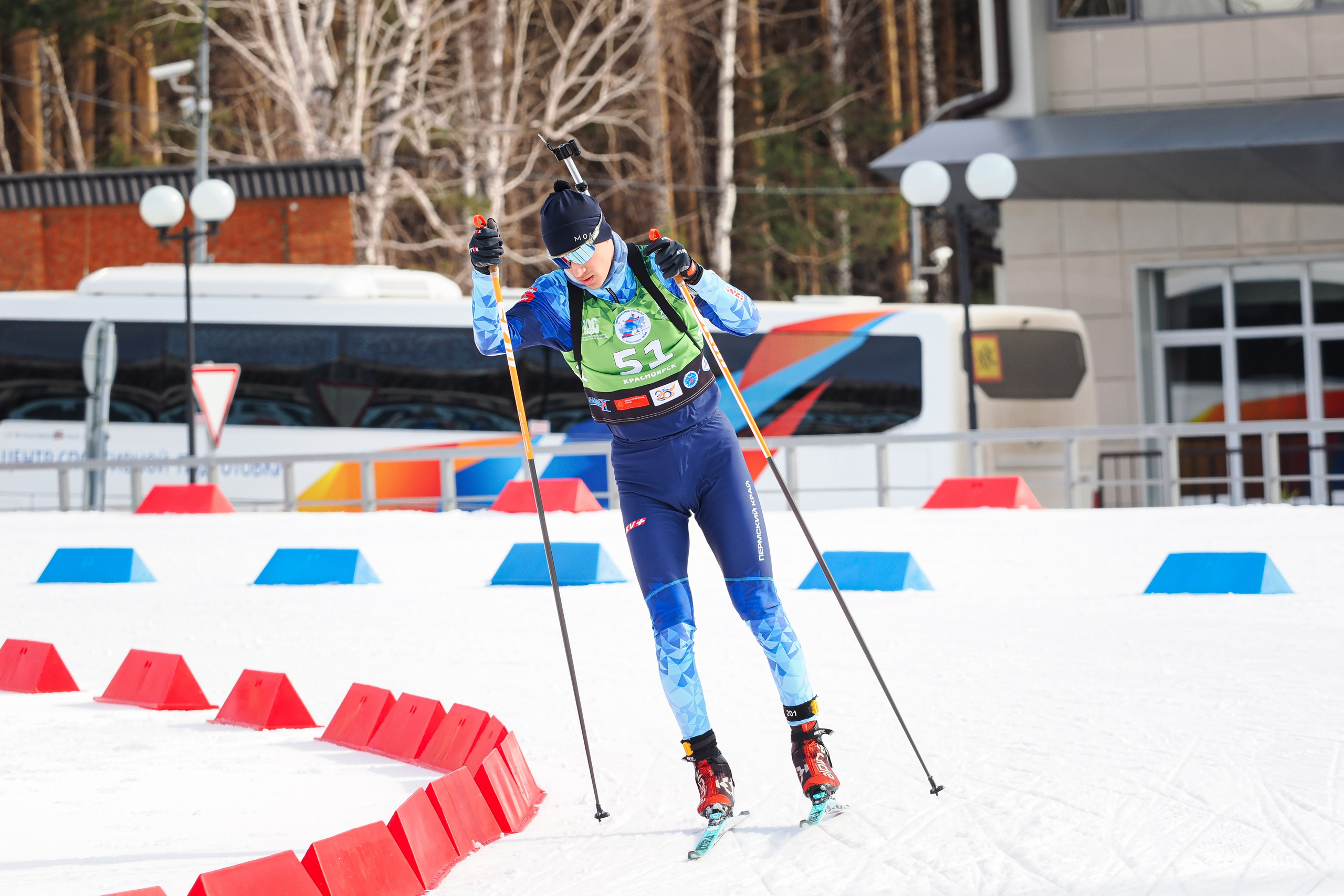 Биатлон / Первенство России. Репортажный фотограф Алексей Козьмин