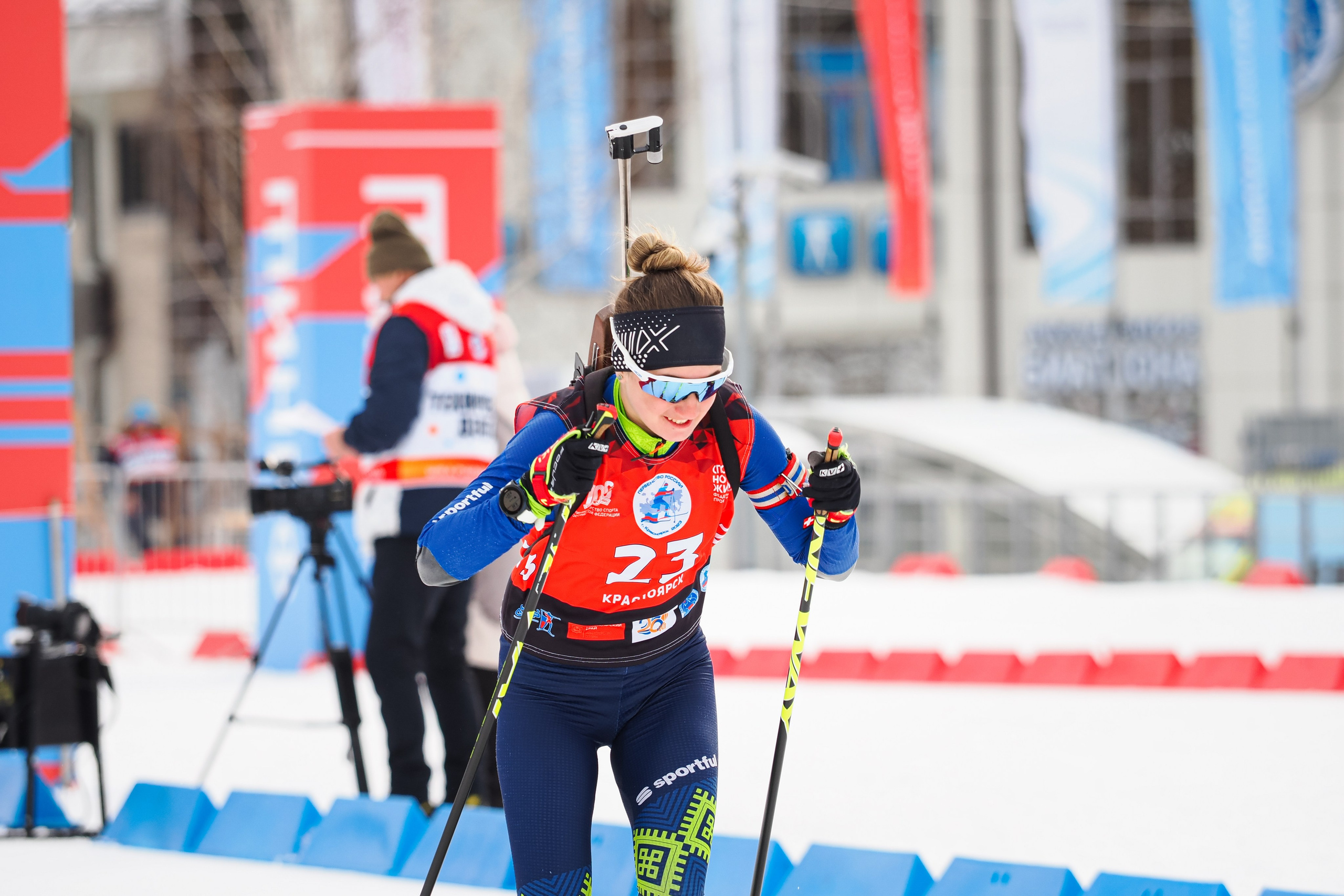 Биатлон / Первенство России. Репортажный фотограф Алексей Козьмин