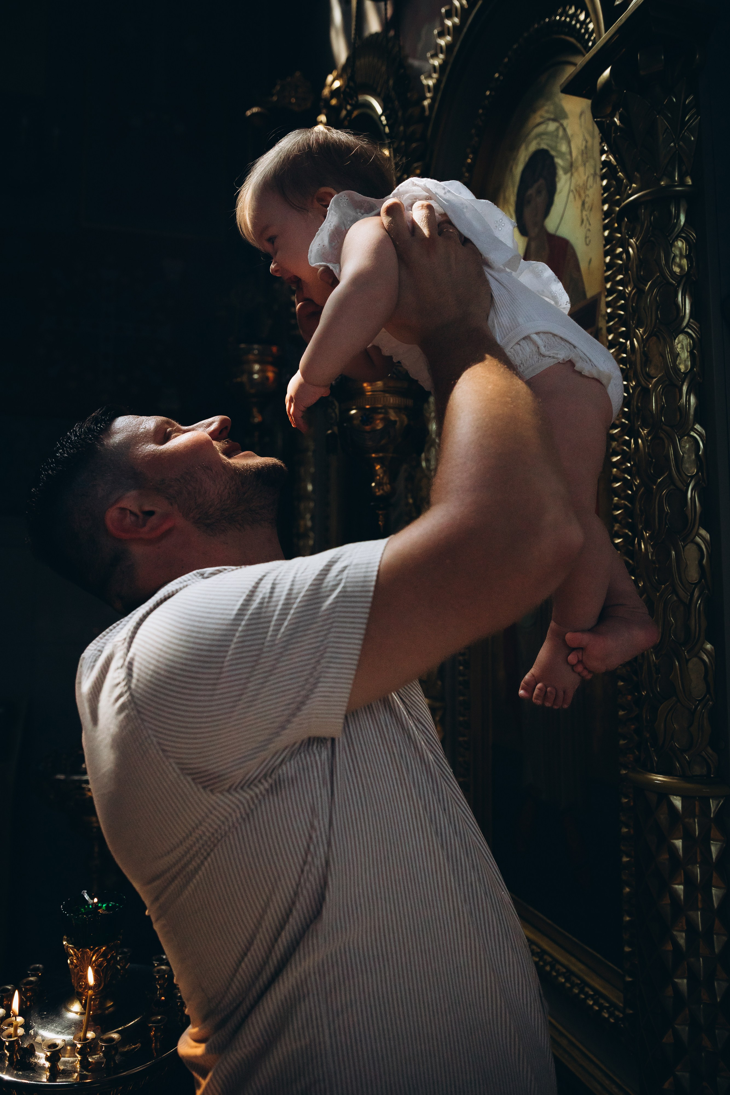 Крещение Анечки. Фотограф в Краснодаре Алла Потоцкая