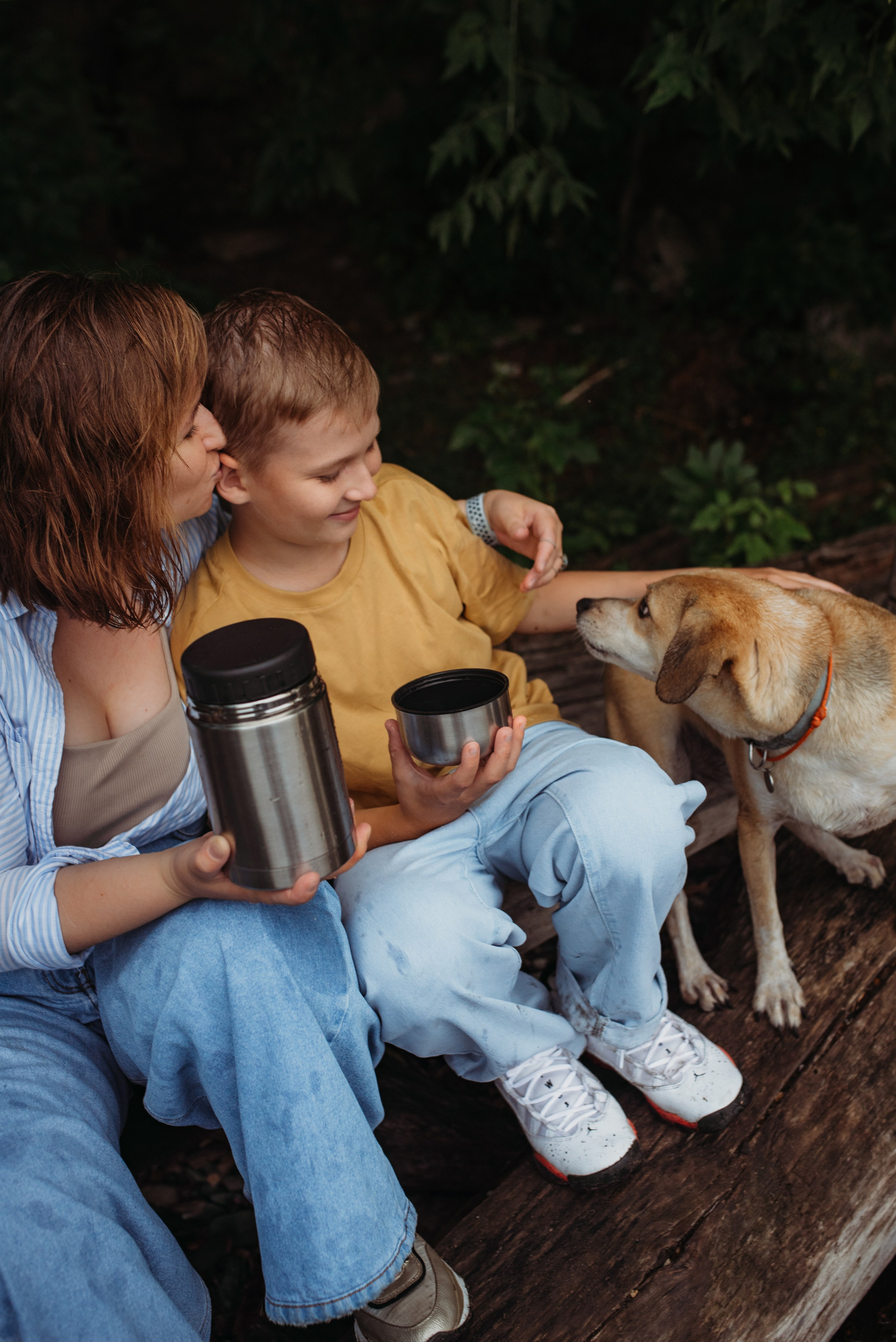 Даша, Самсон и Марсик. Семейный и детский фотограф в Новосибирске и Краснообске — Анна Ким