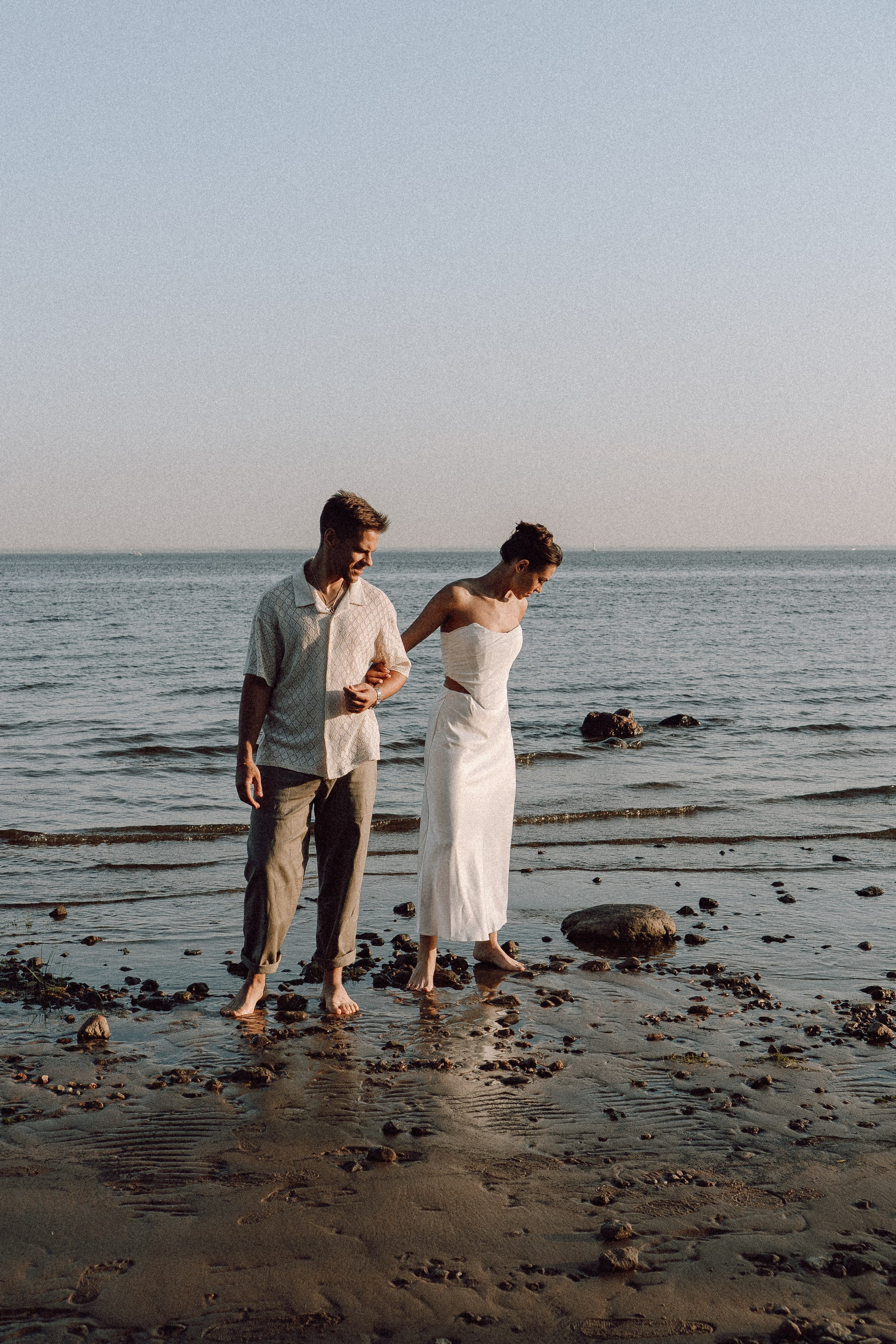 СВАДЕБНАЯ ФОТОСЕССИЯ ВЫЕЗДНОЙ ЦЕРЕМОНИИ (ФИНСКИЙ ЗАЛИВ). Профессиональный фотограф, Санкт-Петербург — Виктория Богомолова