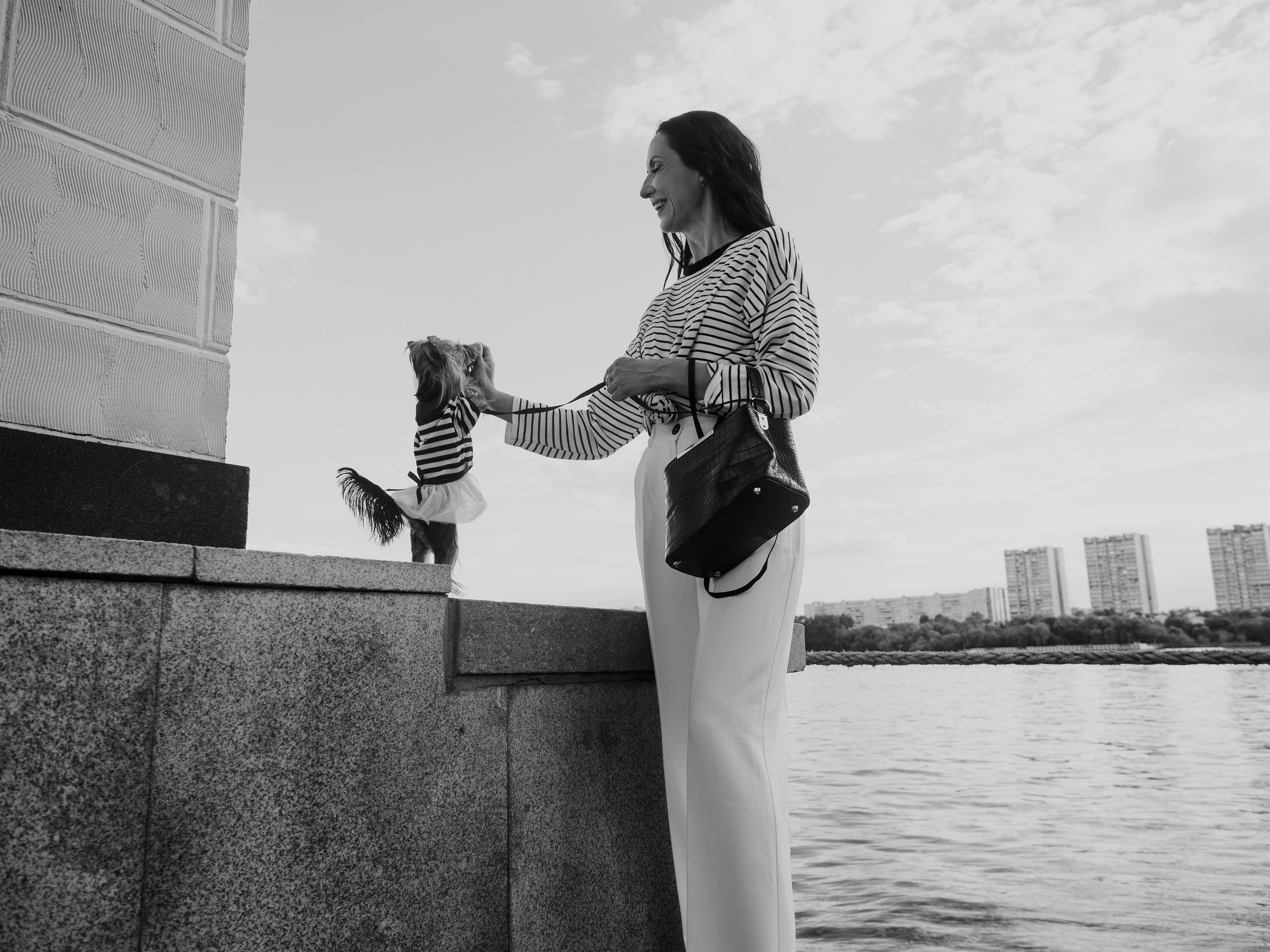 Фотопрогулка с питомцем. Маруся Машкова • Фотограф в Москве