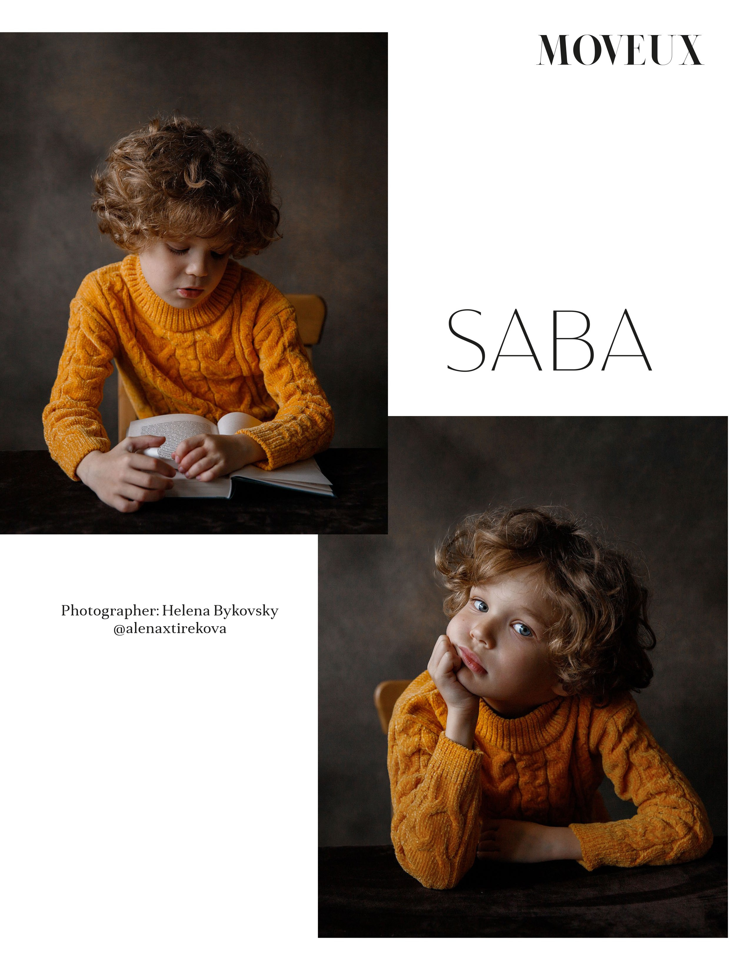 MOVEUX Magazine December 2023 Kids. Детский фотограф в Сочи Быковская Елена