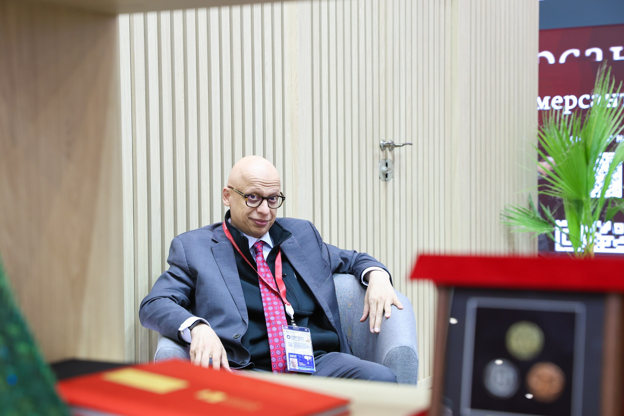 Стенд Королевства Бахрейн на ПМЭФ 2025. Фотограф Дарья Попова