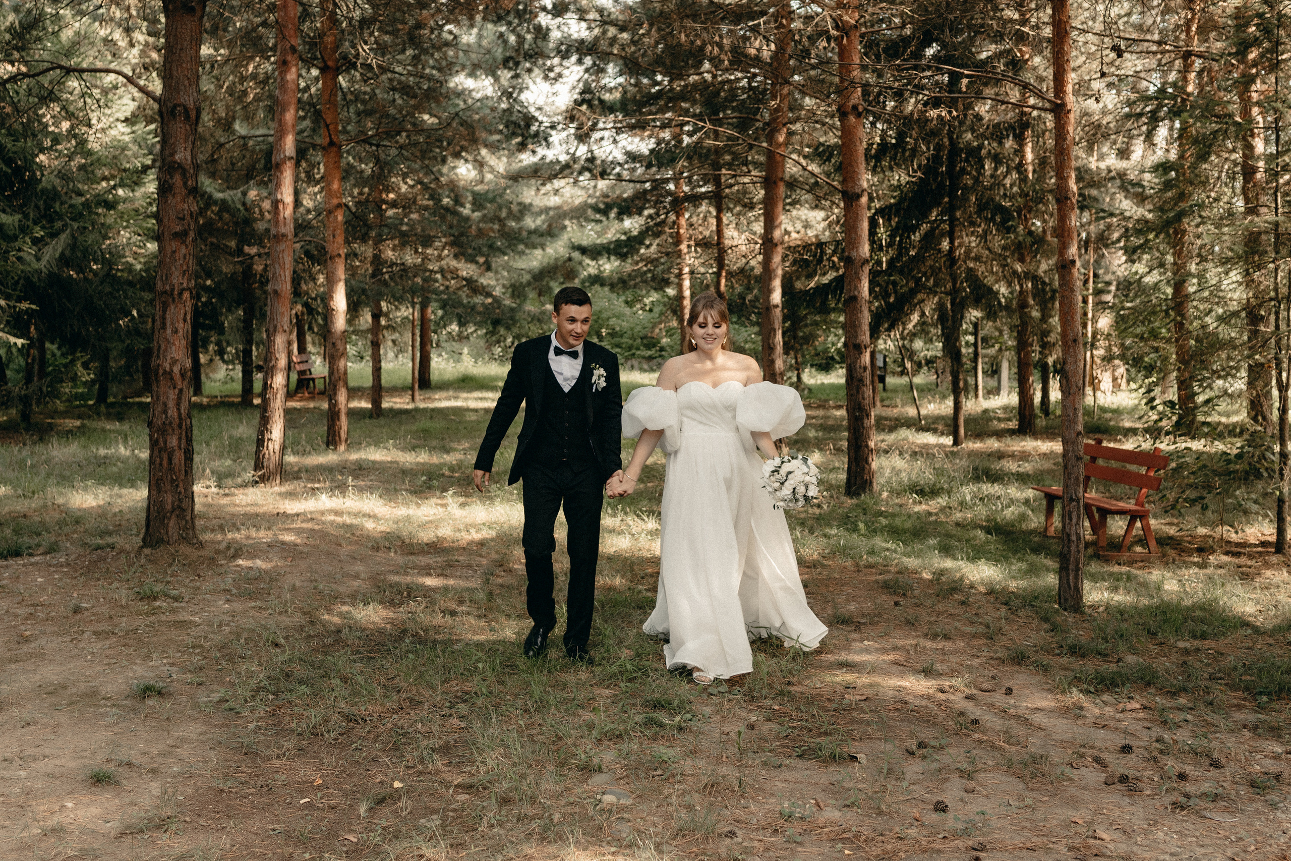 Локация сосновый лес. Семейный и свадебный фотограф в Краснодарском крае и РА Юлия Голуб