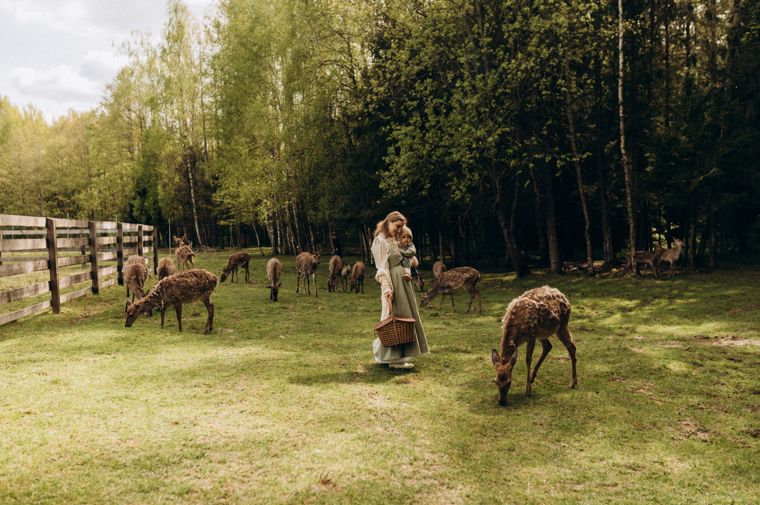 Оленья ферма. Семейный фотограф Нагорнова Виктория