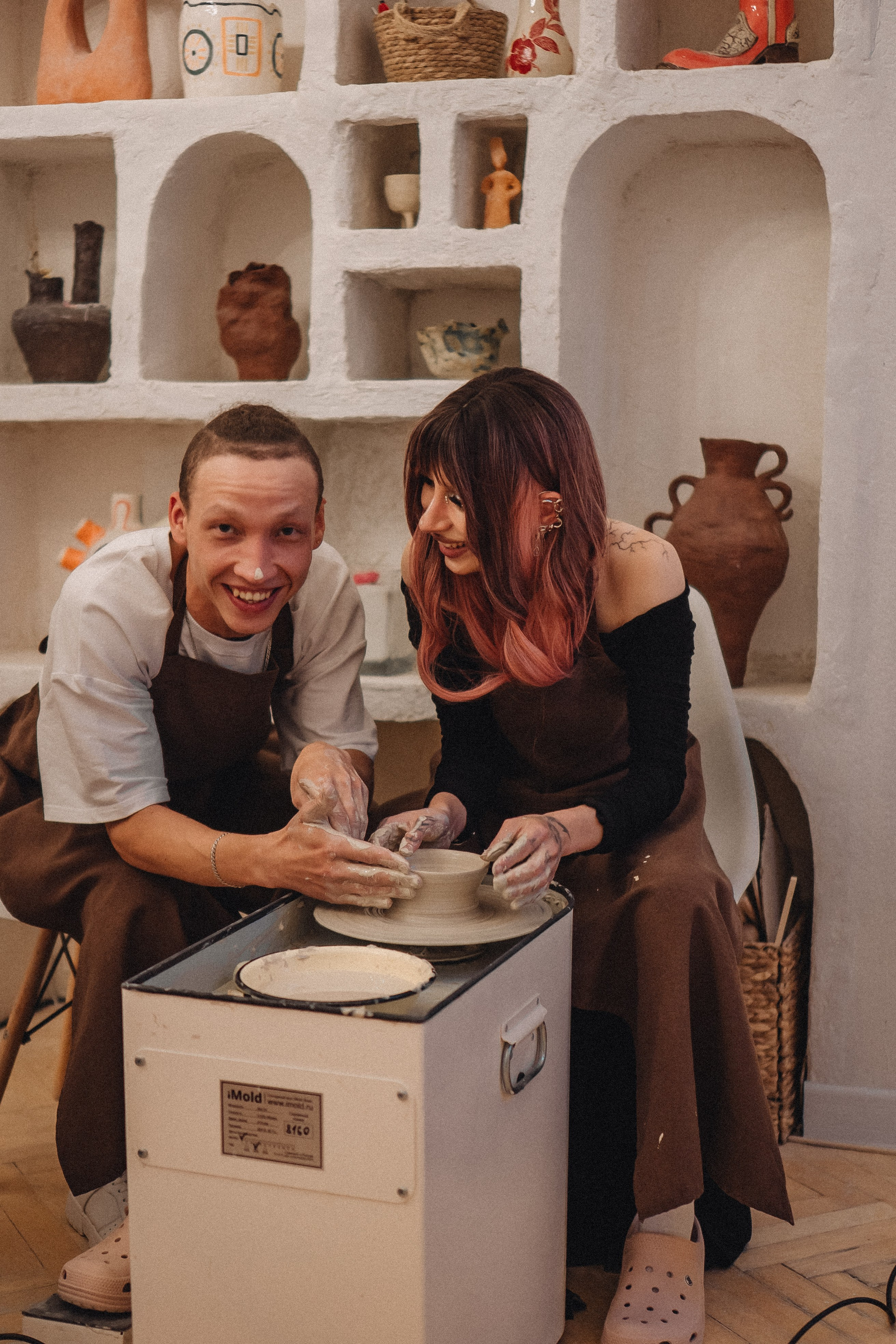 СВИДАНИЕ В ГОНЧАРНОЙ МАСТЕРСКОЙ. Профессиональный фотограф, Санкт-Петербург — Виктория Богомолова