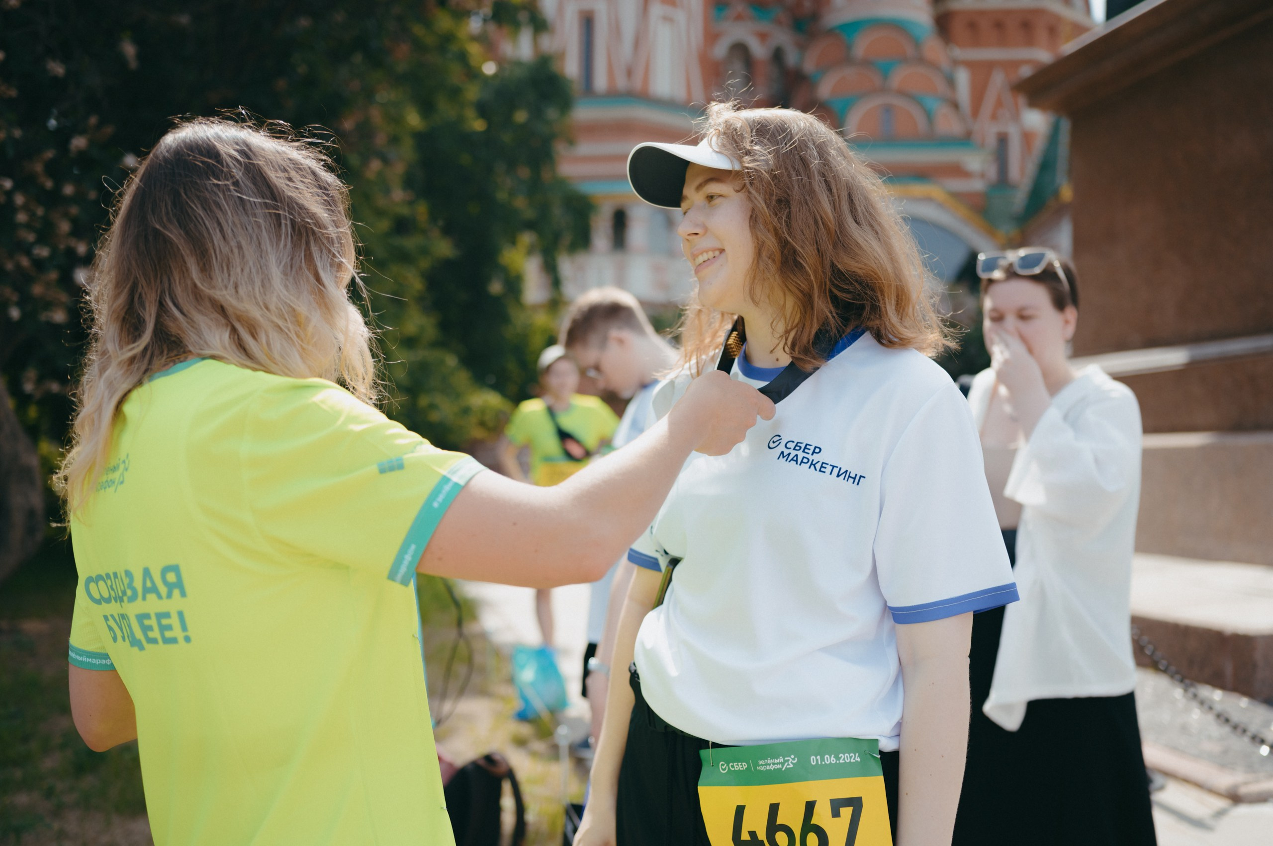 Фотосъёмка участников марафона в Москве. Komonev