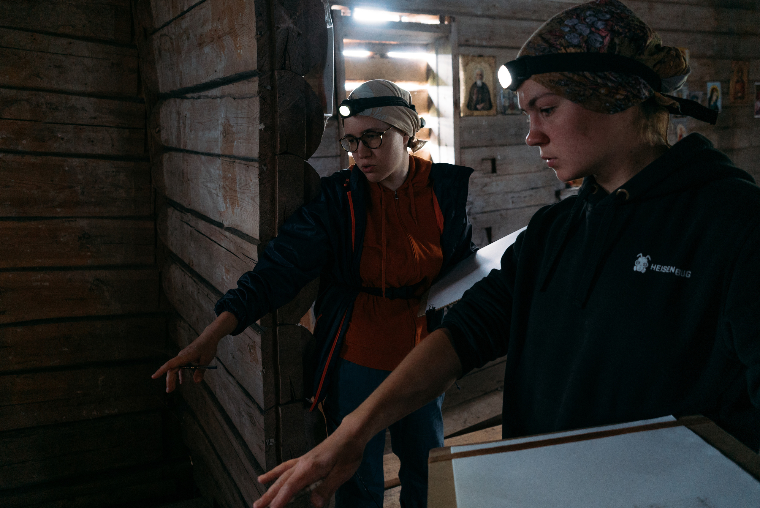 Обмерка храма на Русском Севере. Оператор-постановщик и фотограф Филипп Угланов