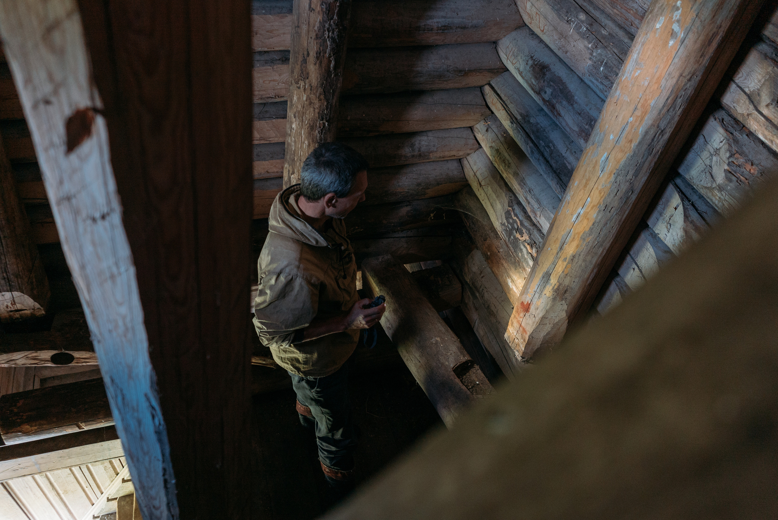 Обмерка храма на Русском Севере. Оператор-постановщик и фотограф Филипп Угланов