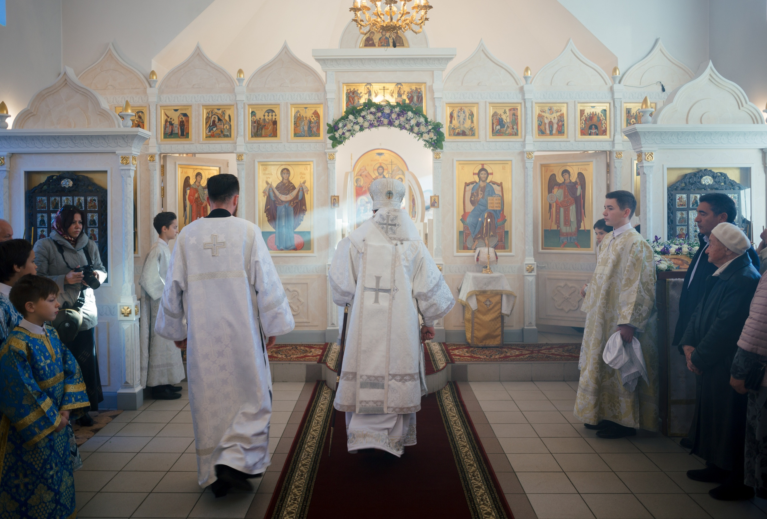 Освящение престола. Оператор-постановщик и фотограф Филипп Угланов