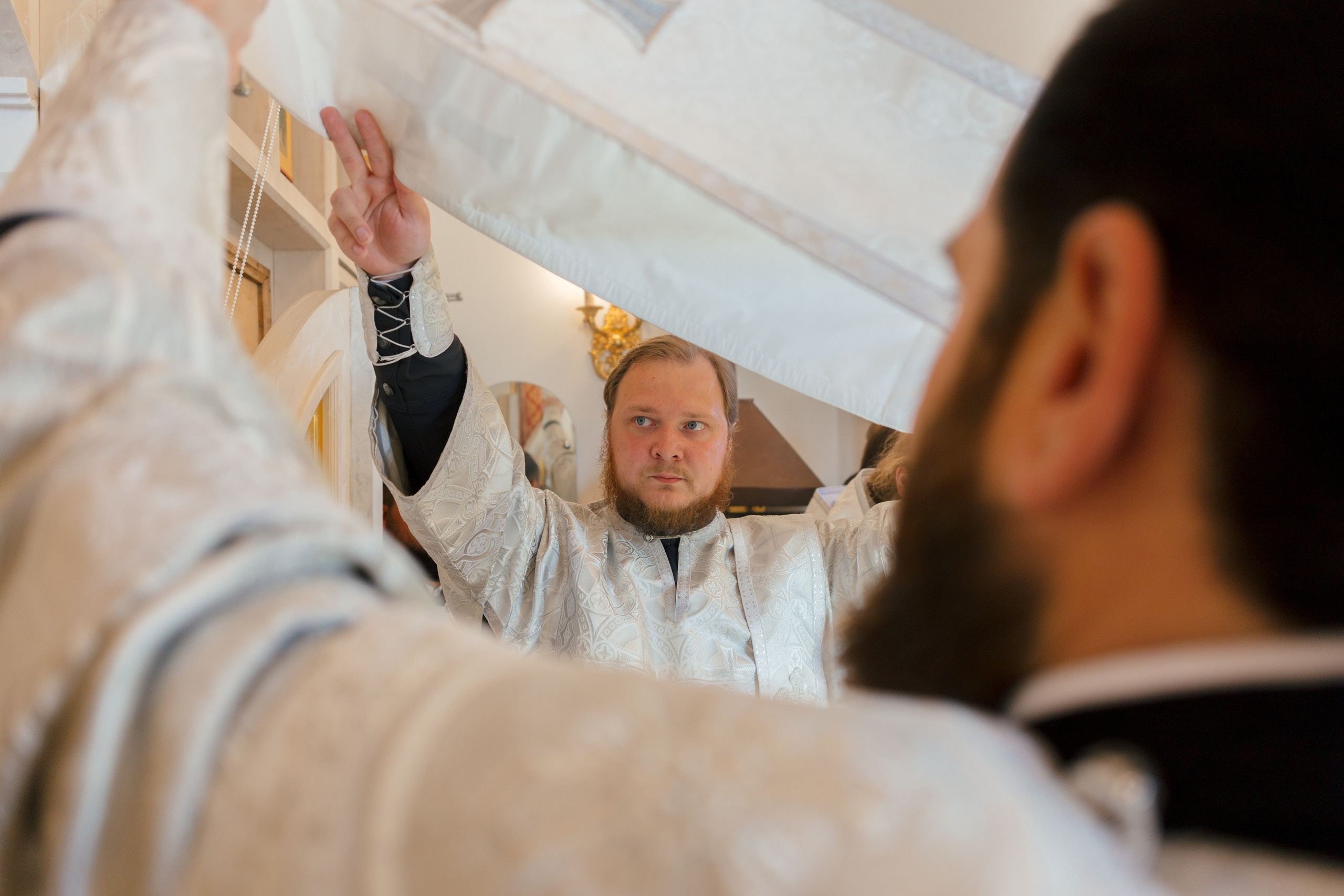Освящение престола. Оператор-постановщик и фотограф Филипп Угланов