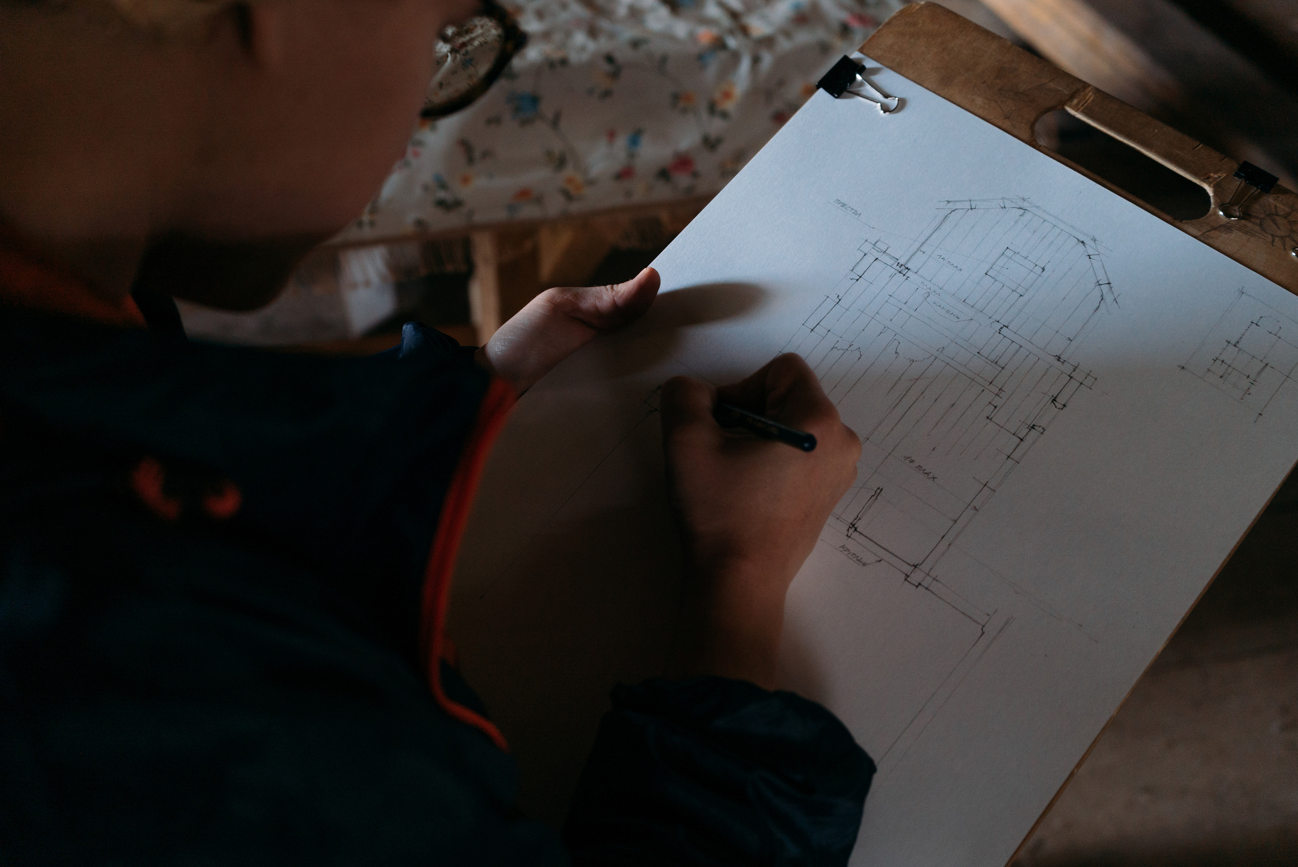 Обмерка храма на Русском Севере. Оператор-постановщик и фотограф Филипп Угланов