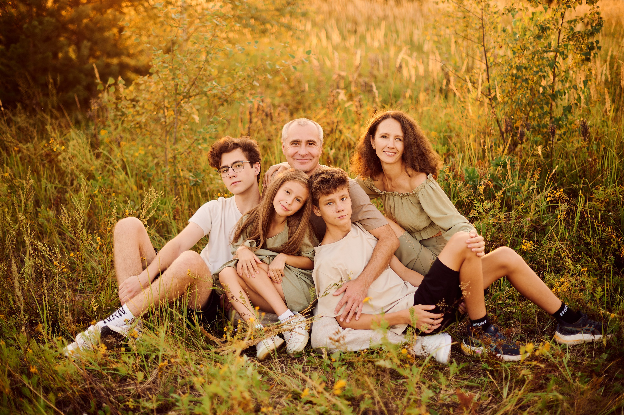 НА ЗАКАТЕ | НАСТЯ, ВИТЯ, МАША, ЛЕША и ЖЕНЯ. Свадебный и семейный фотограф РИТА БОЧКАРЁВА