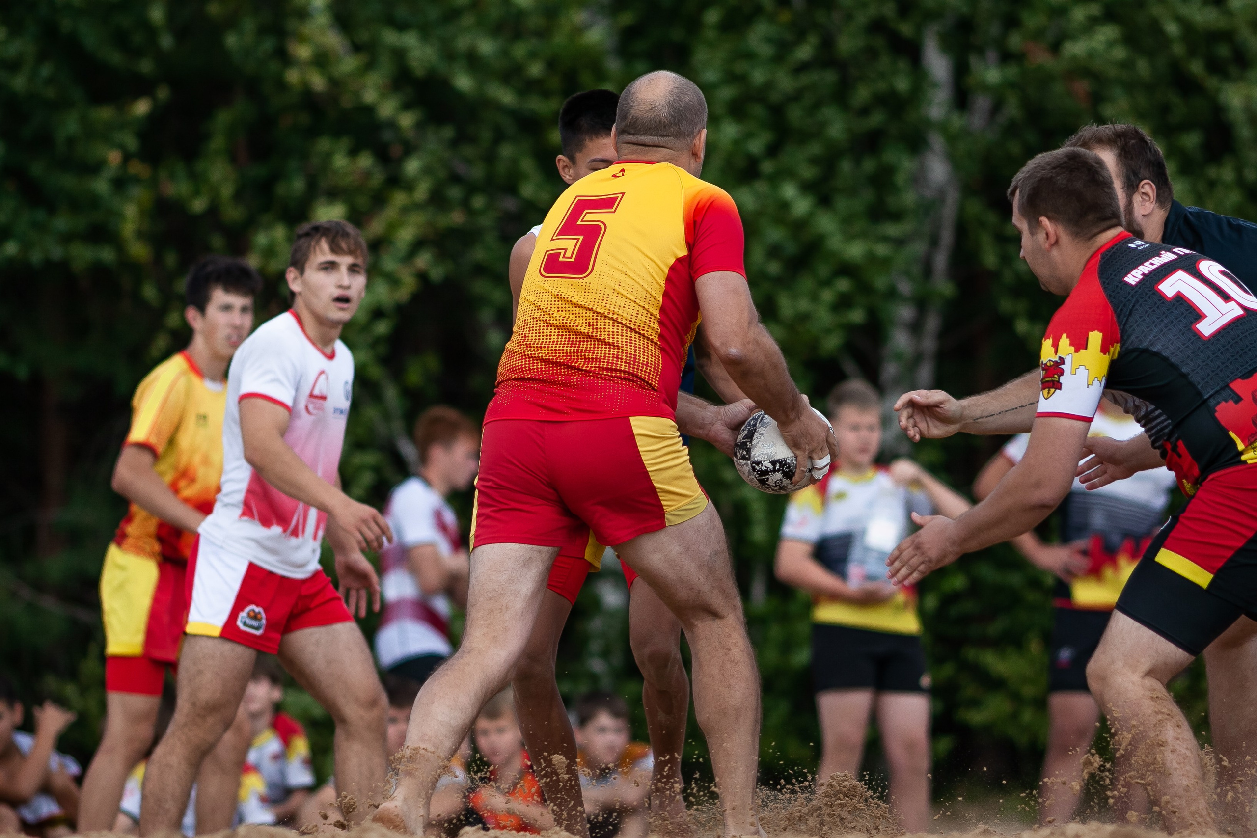 «Кубок «Молота» по пляжному Регби. Фотография